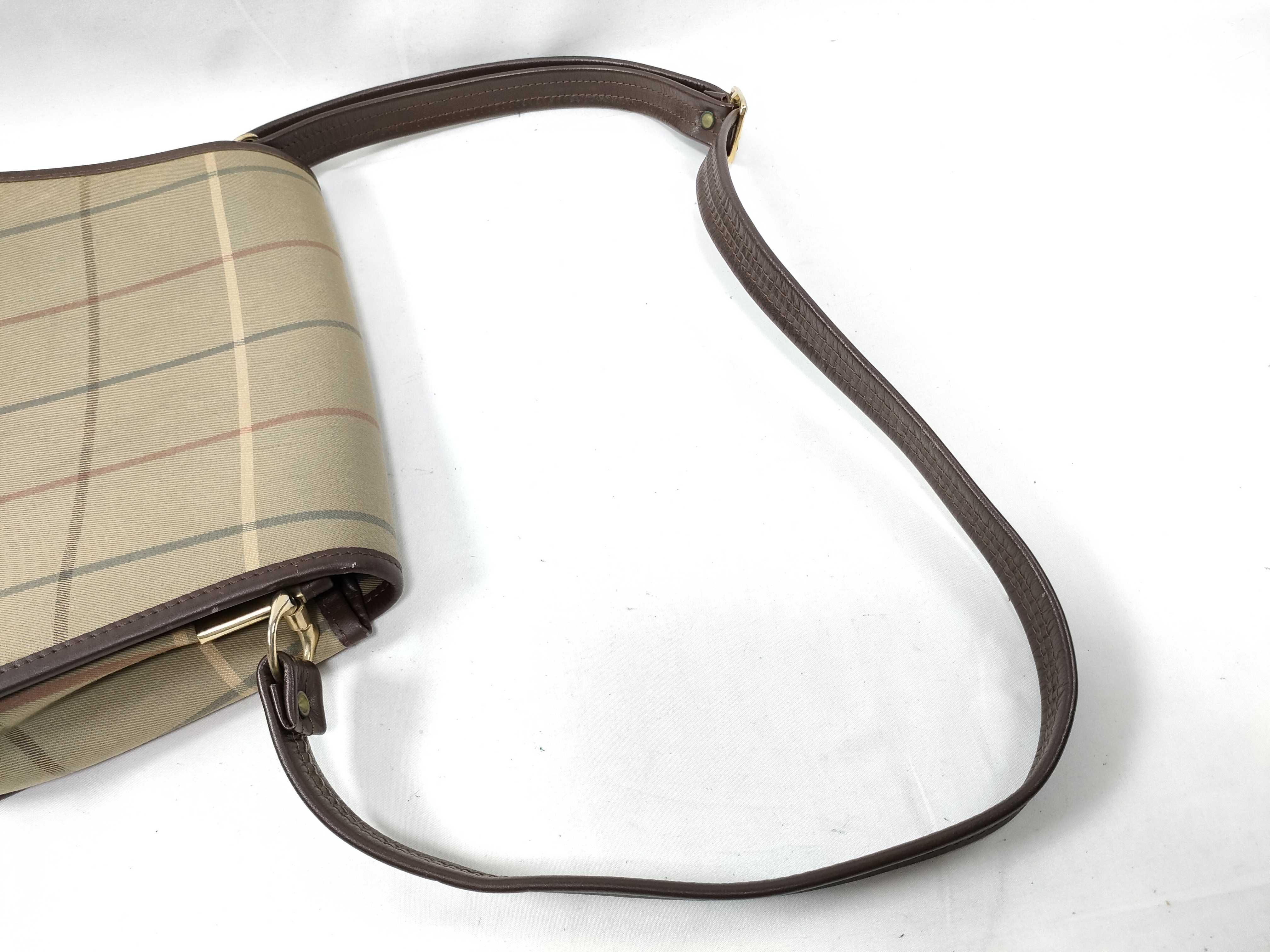 Burberrys Check Shoulder Bag Flap Shoulder Bag — view 5