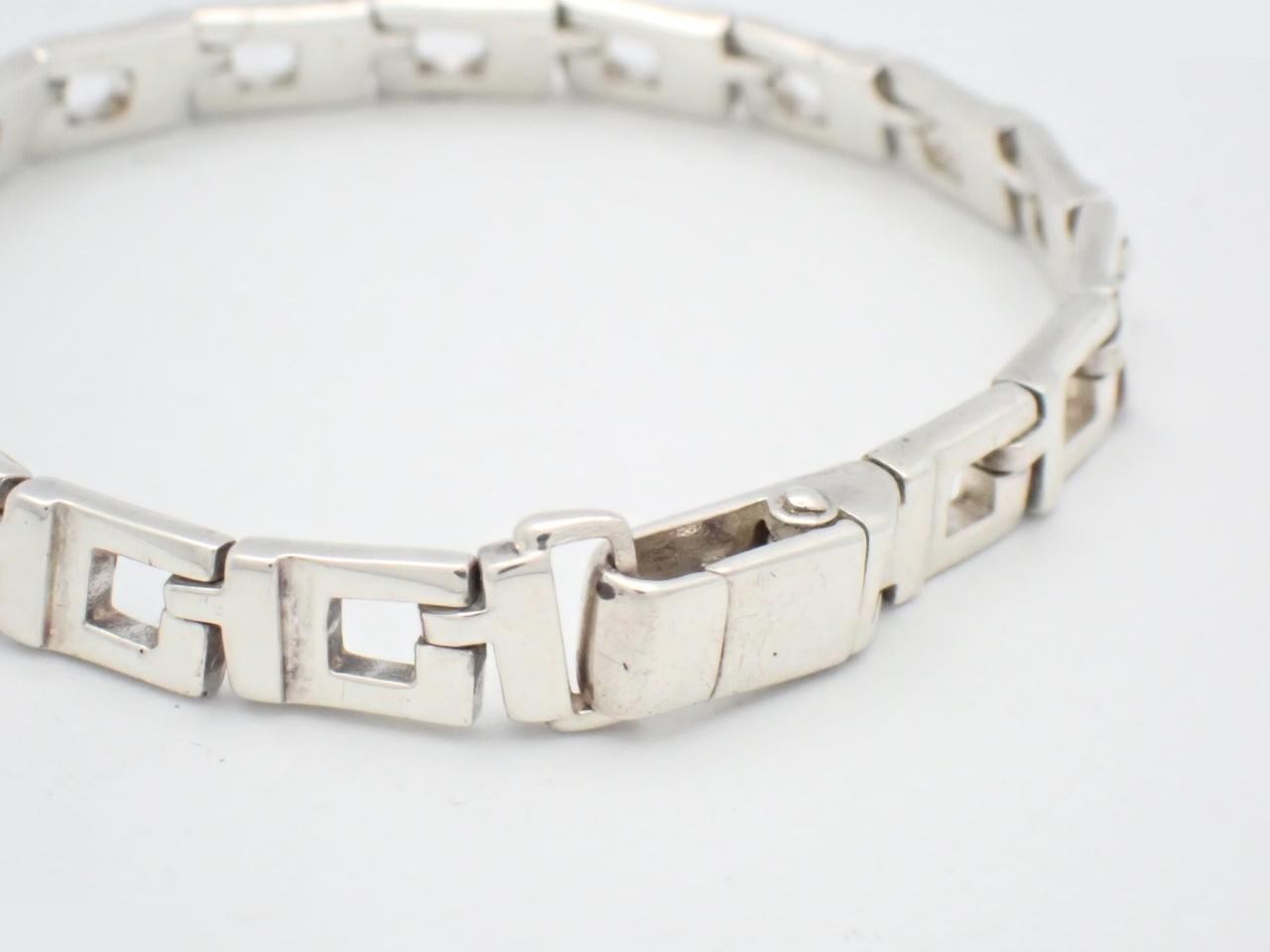GG logo bracelet, 925 sterling silver, 24.6g, wrist circumference approx. 17.5cm — view 3