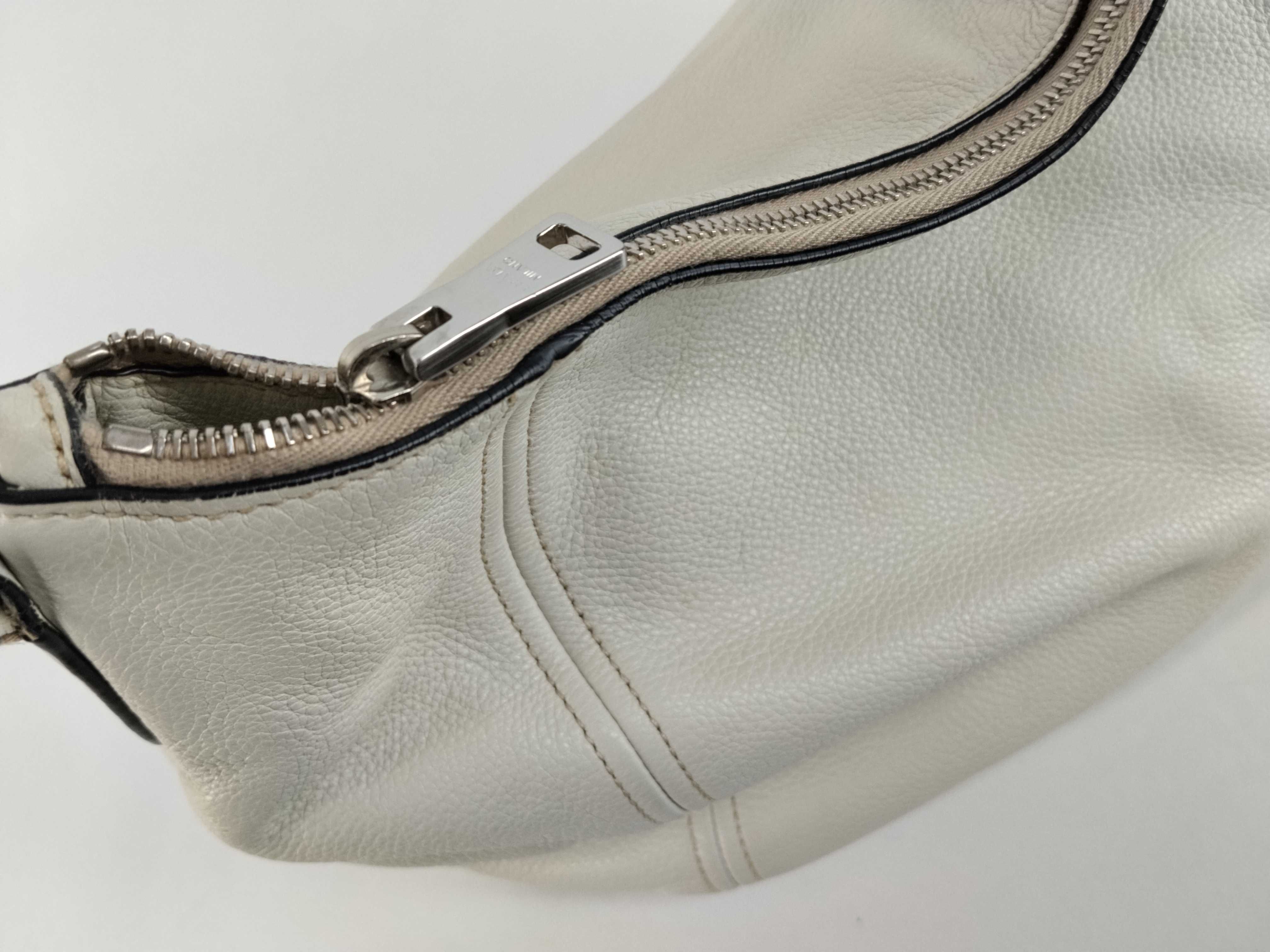 Leather Tote Bag White Tote Bag — view 8