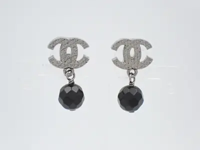Earrings with Coco Mark logo