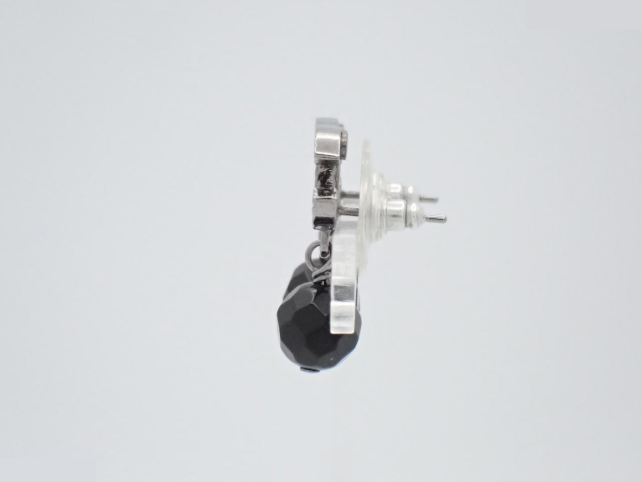Earrings with Coco Mark logo — view 3