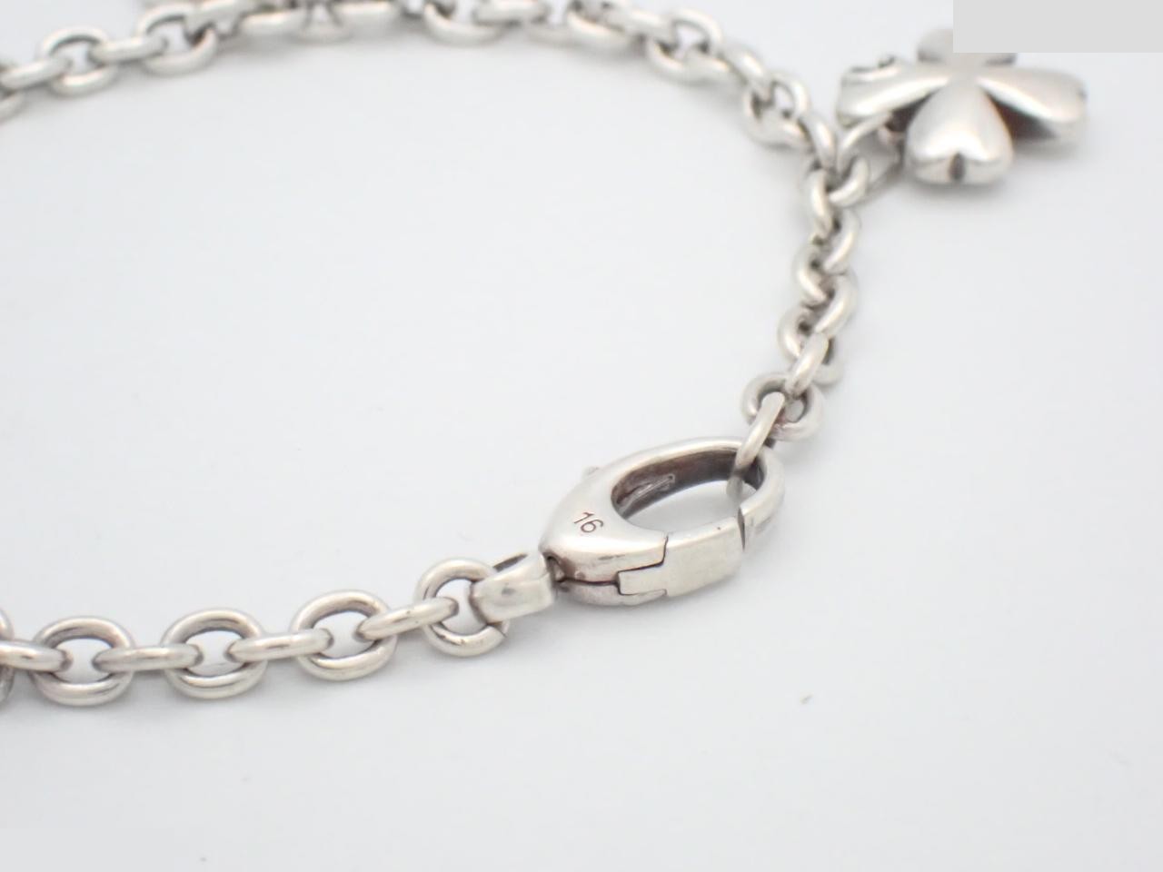 Bracelet Heart Clover G Logo SV925 12.8g — view 3