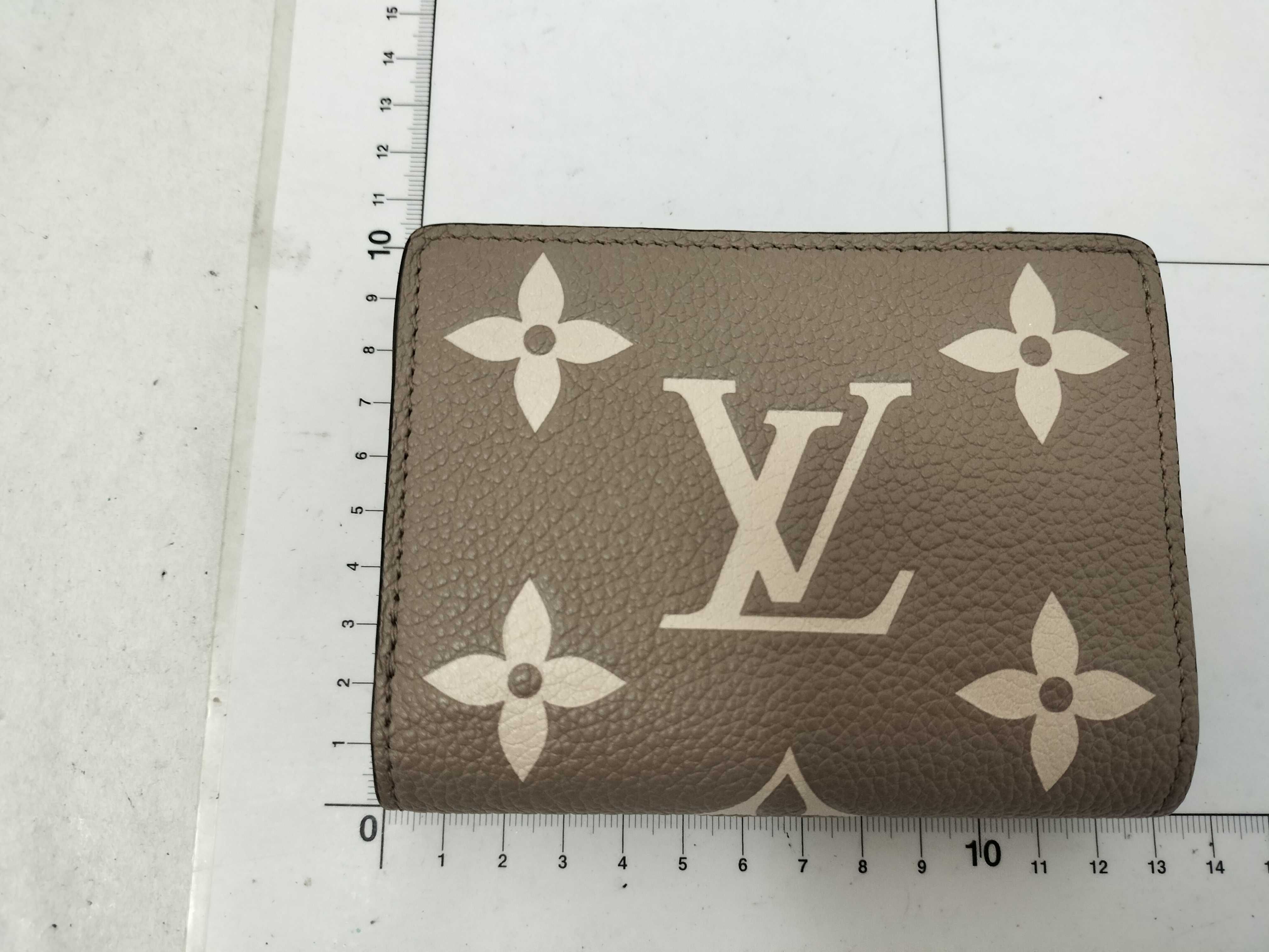 Monogram Empreinte Vuitton Portefeuille Claire TOURTERELLE+CREME Calfskin Wallet M29452 — view 2