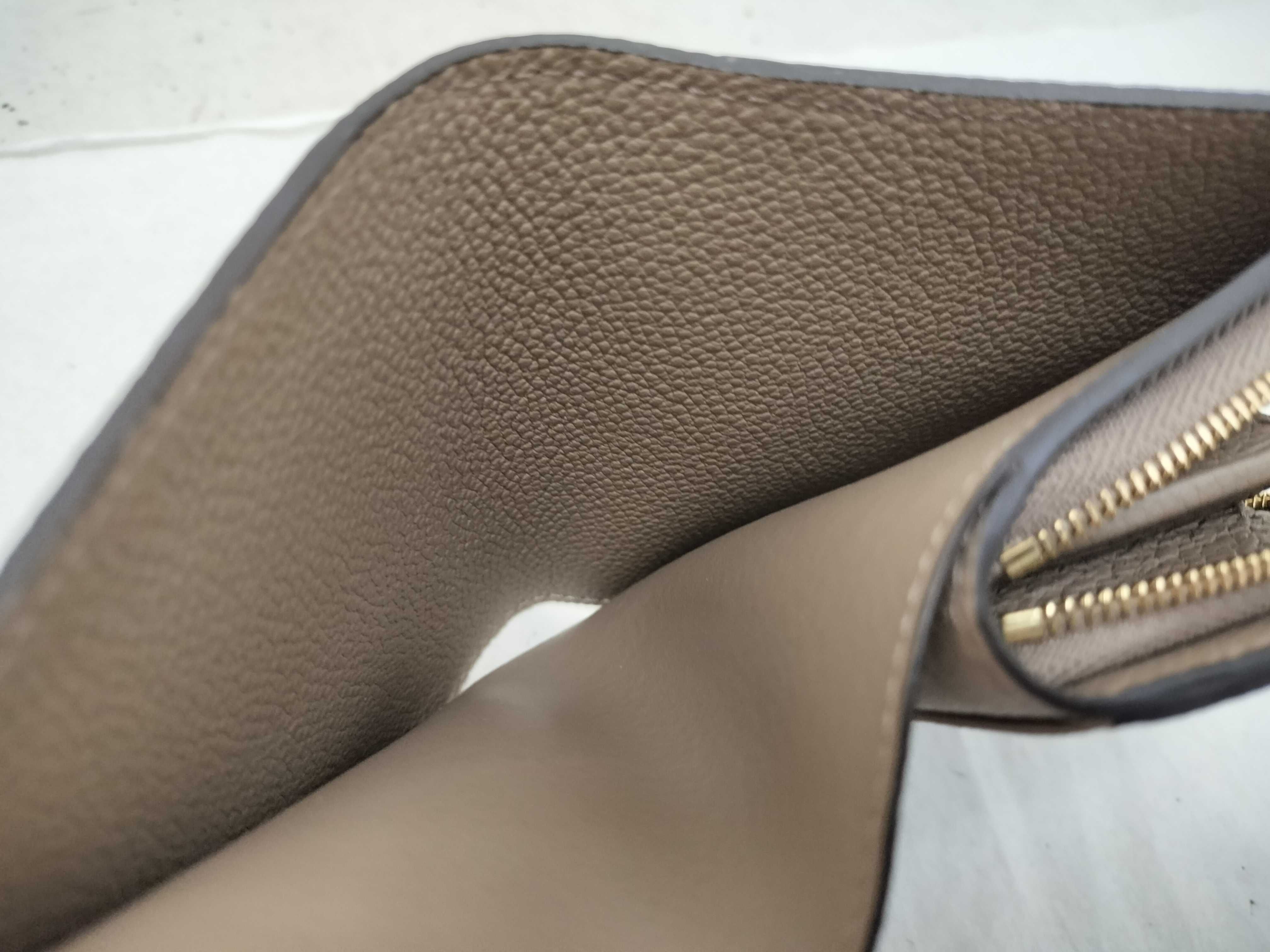 Monogram Empreinte Vuitton Portefeuille Claire TOURTERELLE+CREME Calfskin Wallet M29452 — view 12