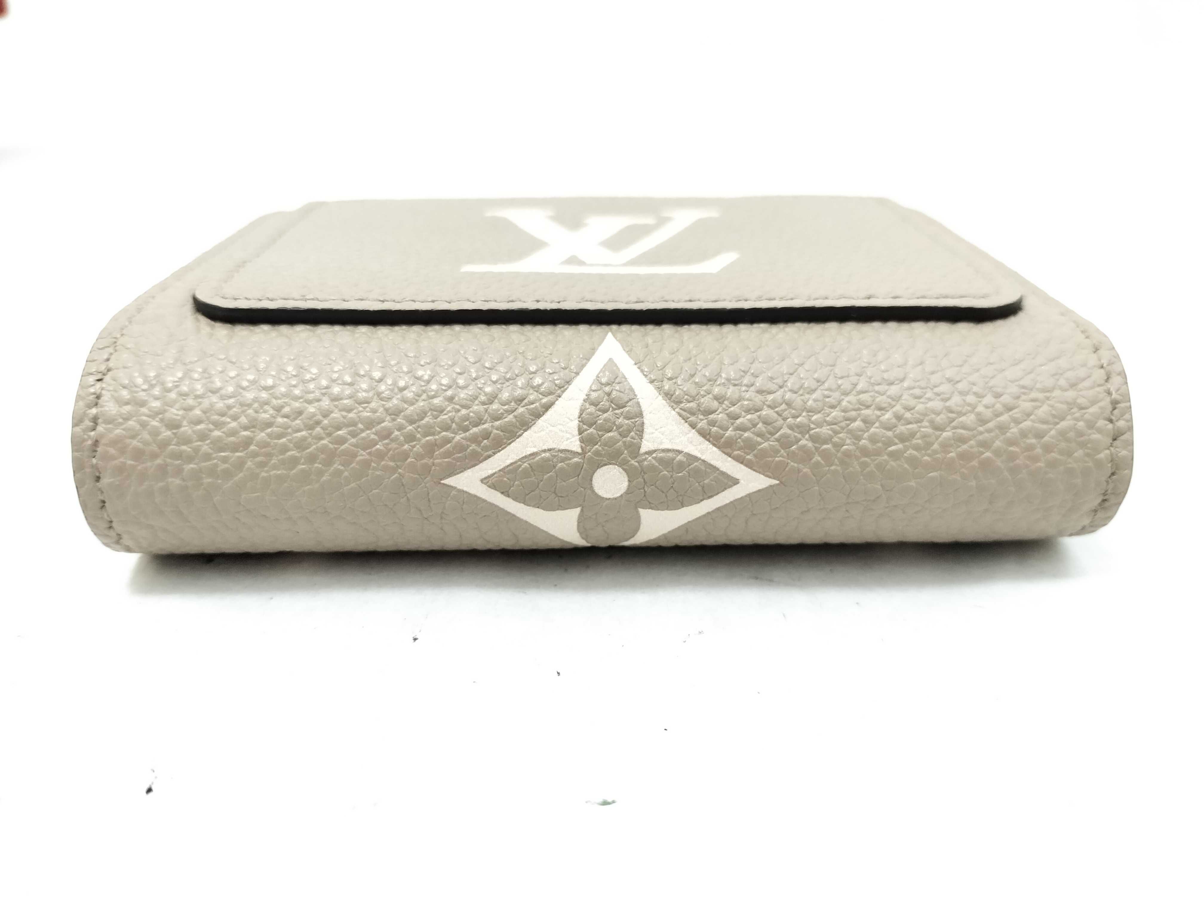 Monogram Empreinte Vuitton Portefeuille Claire TOURTERELLE+CREME Calfskin Wallet M29452 — view 3