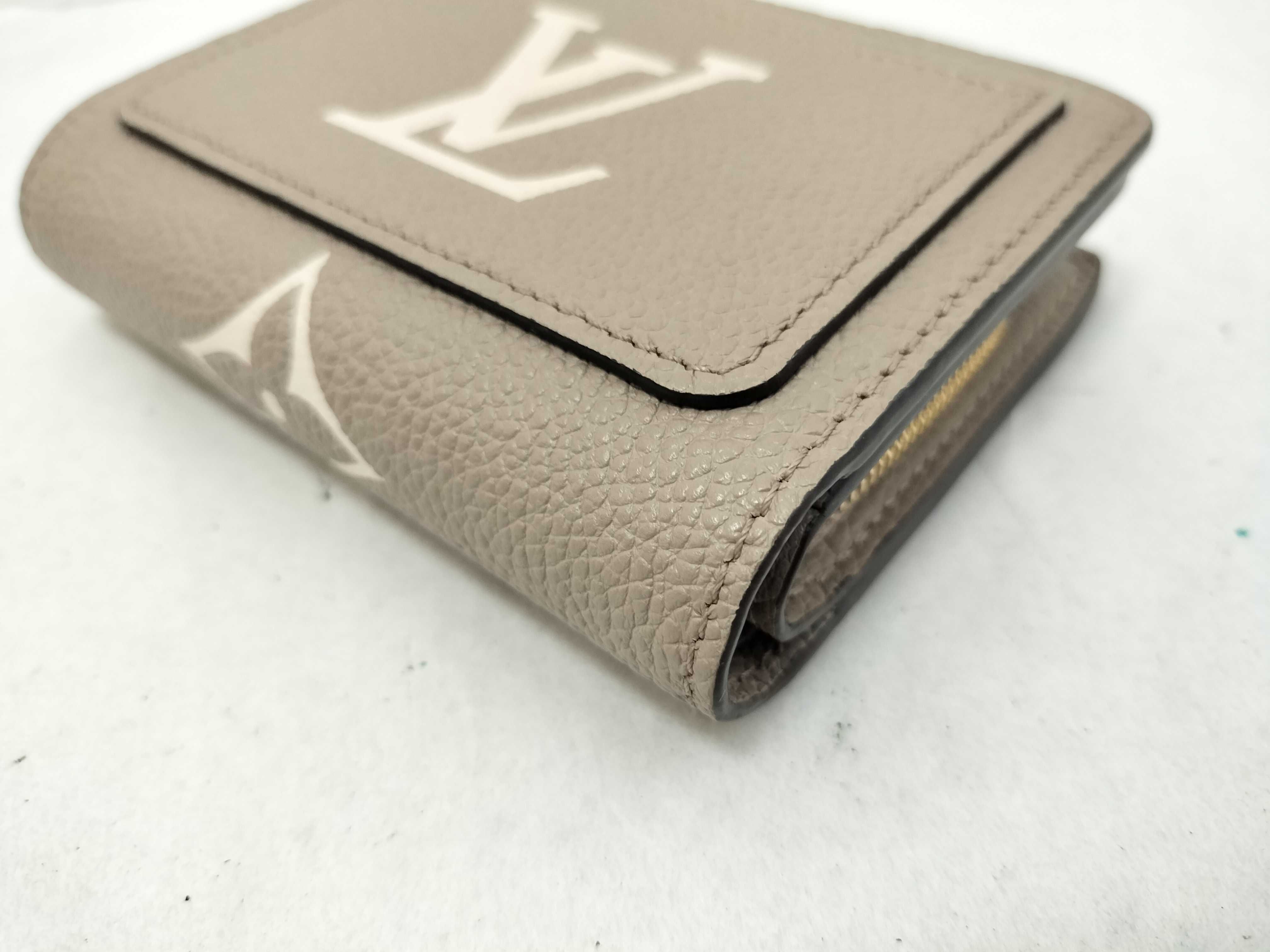 Monogram Empreinte Vuitton Portefeuille Claire TOURTERELLE+CREME Calfskin Wallet M29452 — view 4