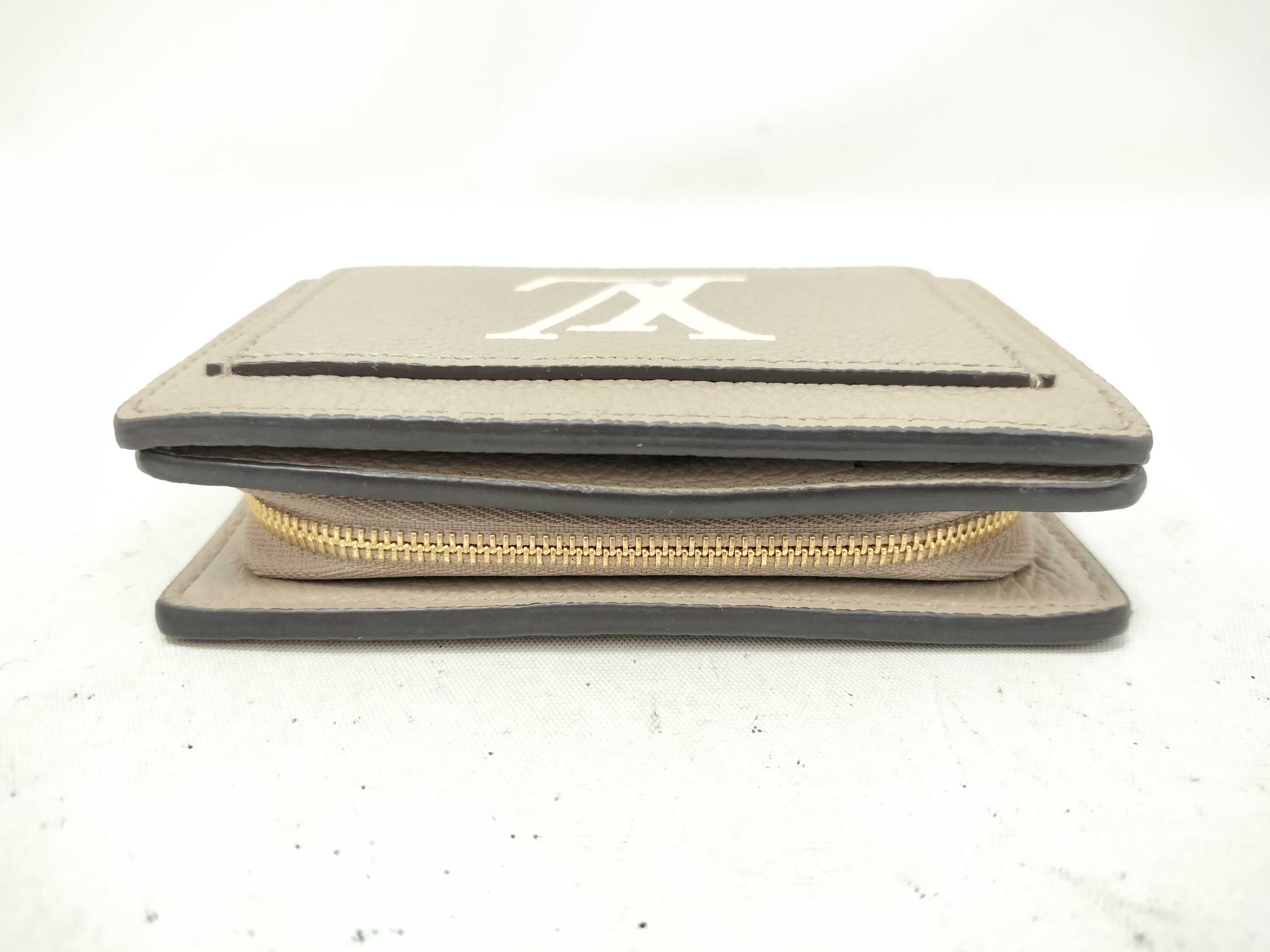 Monogram Empreinte Vuitton Portefeuille Claire TOURTERELLE+CREME Calfskin Wallet M29452 — view 6