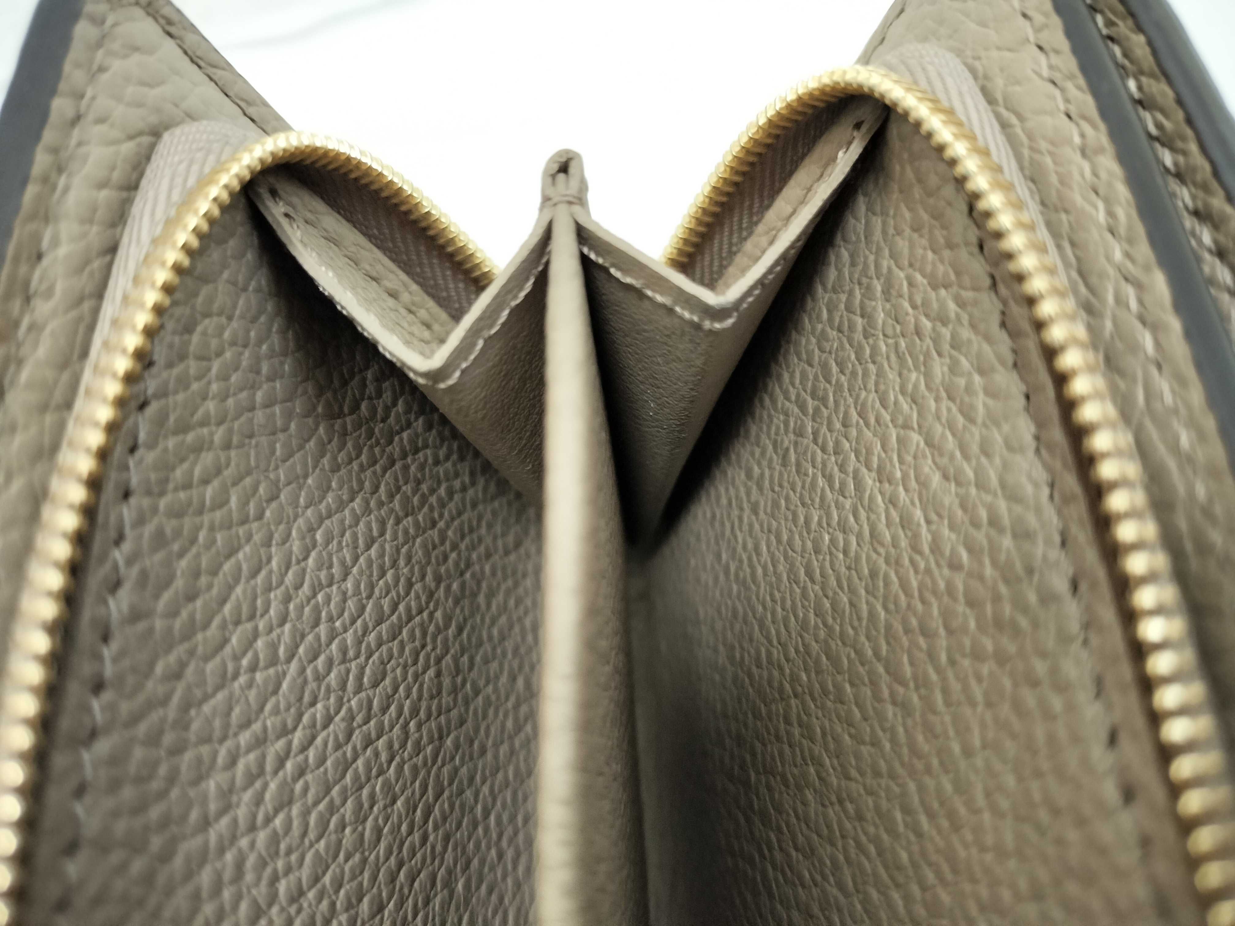 Monogram Empreinte Vuitton Portefeuille Claire TOURTERELLE+CREME Calfskin Wallet M29452 — view 9