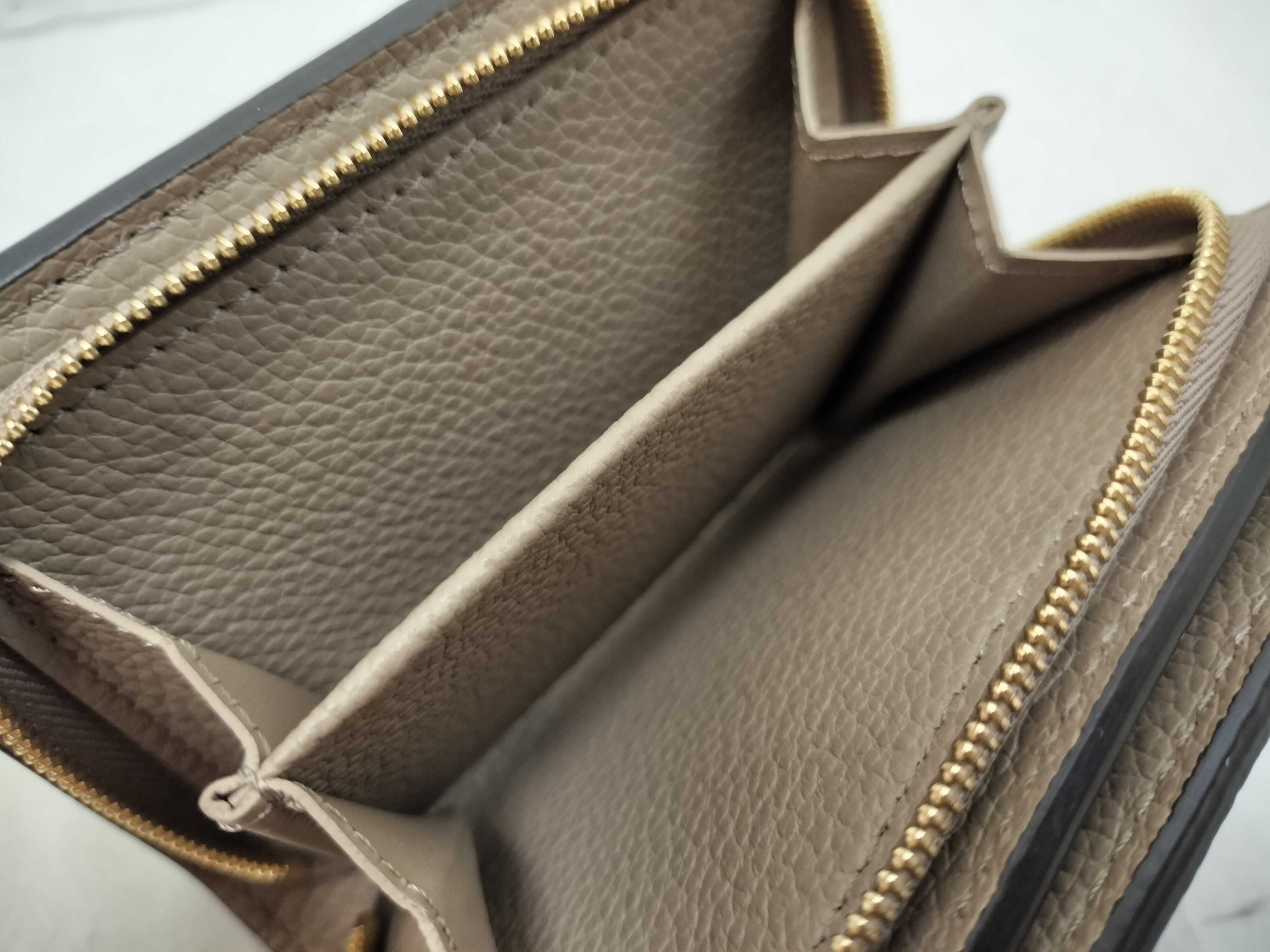 Monogram Empreinte Vuitton Portefeuille Claire TOURTERELLE+CREME Calfskin Wallet M29452 — view 10