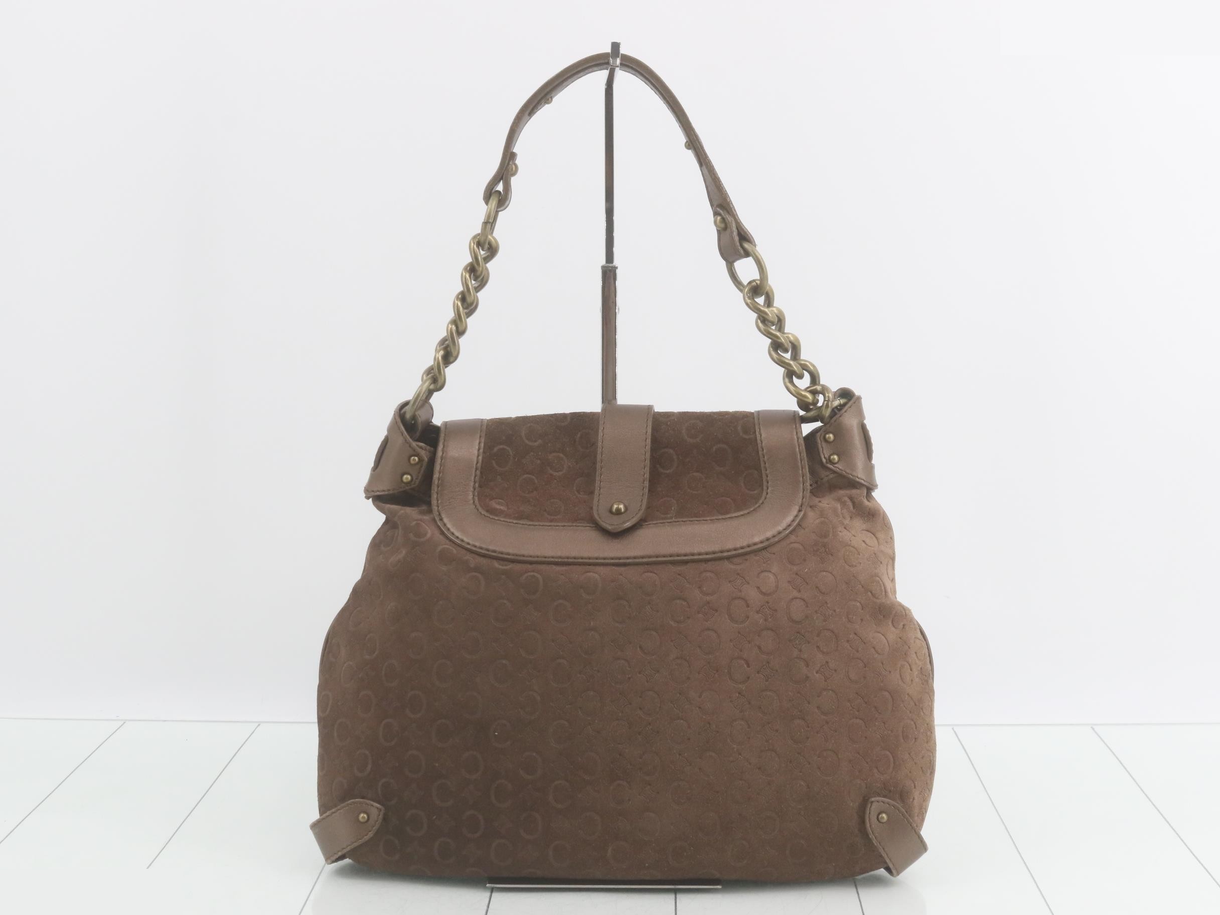 Suede Chain Macadam Bag — view 2