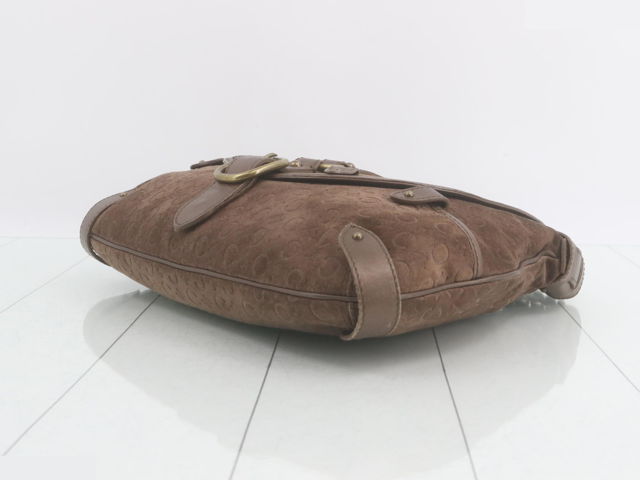 Suede Chain Macadam Bag — view 6