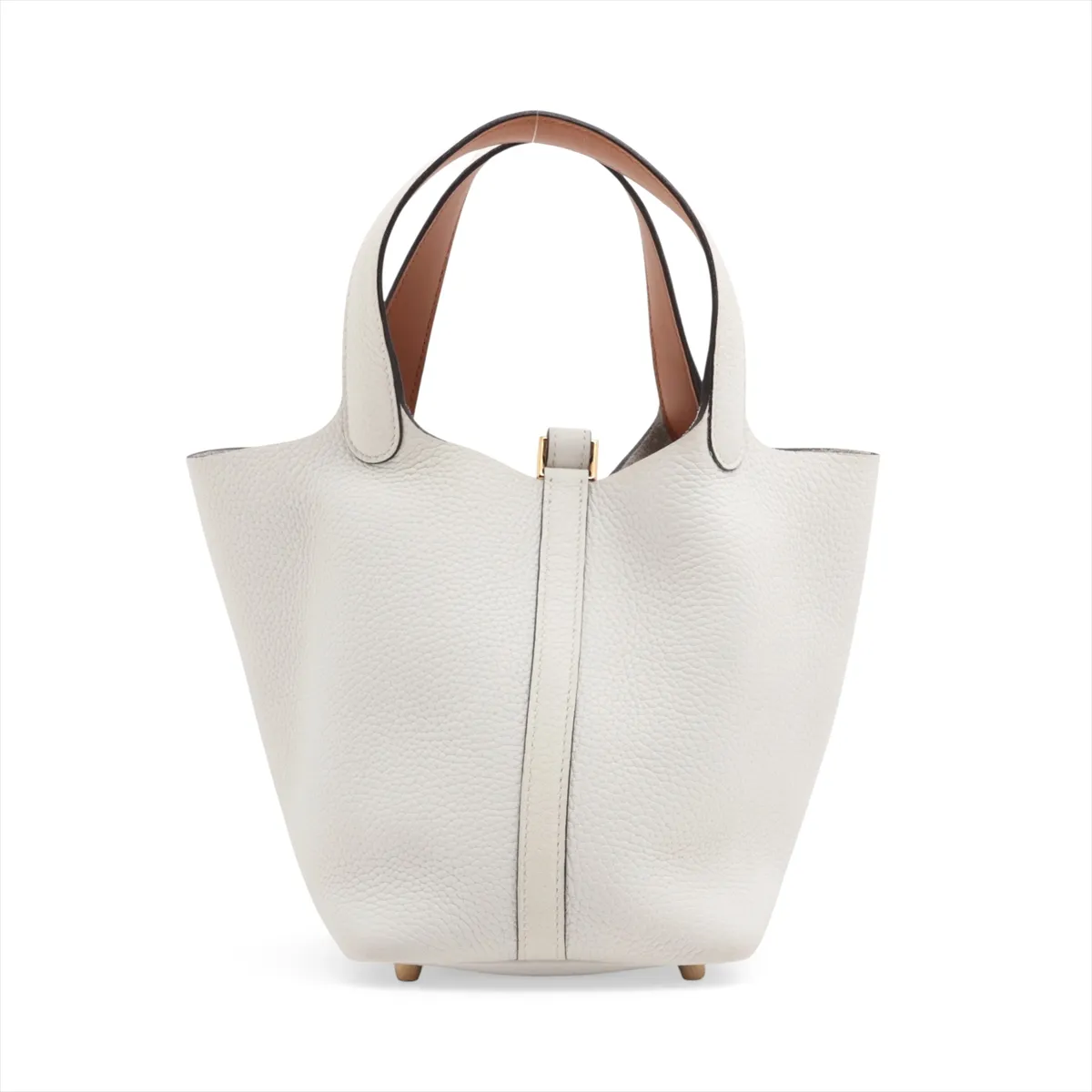 Hermès Picotin 18 PM Eclat Taurillon Clemence x Veau Swift New White x Sesame Gold Hardware K: 2025 — view 2