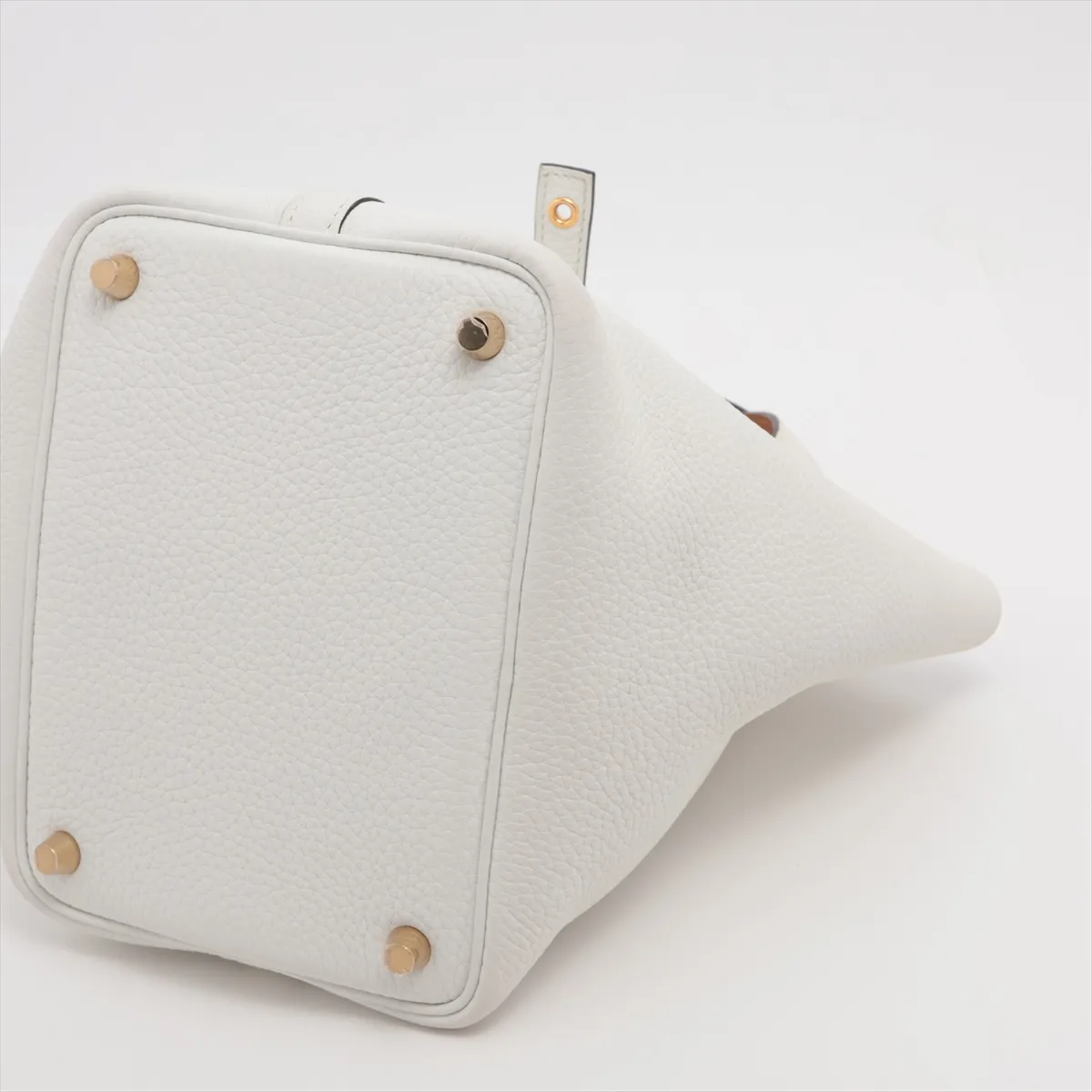 Hermès Picotin 18 PM Eclat Taurillon Clemence x Veau Swift New White x Sesame Gold Hardware K: 2025 — view 3