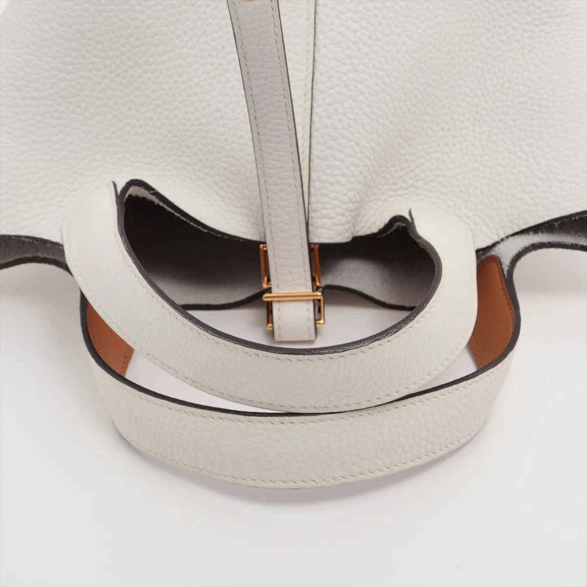 Hermès Picotin 18 PM Eclat Taurillon Clemence x Veau Swift New White x Sesame Gold Hardware K: 2025 — view 5