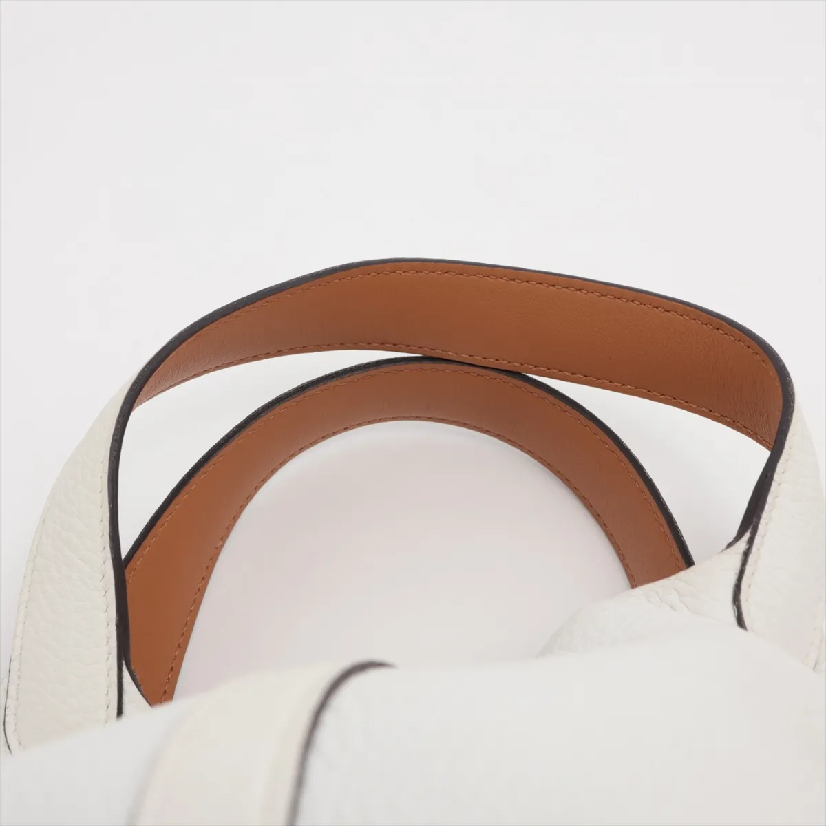 Hermès Picotin 18 PM Eclat Taurillon Clemence x Veau Swift New White x Sesame Gold Hardware K: 2025 — view 6