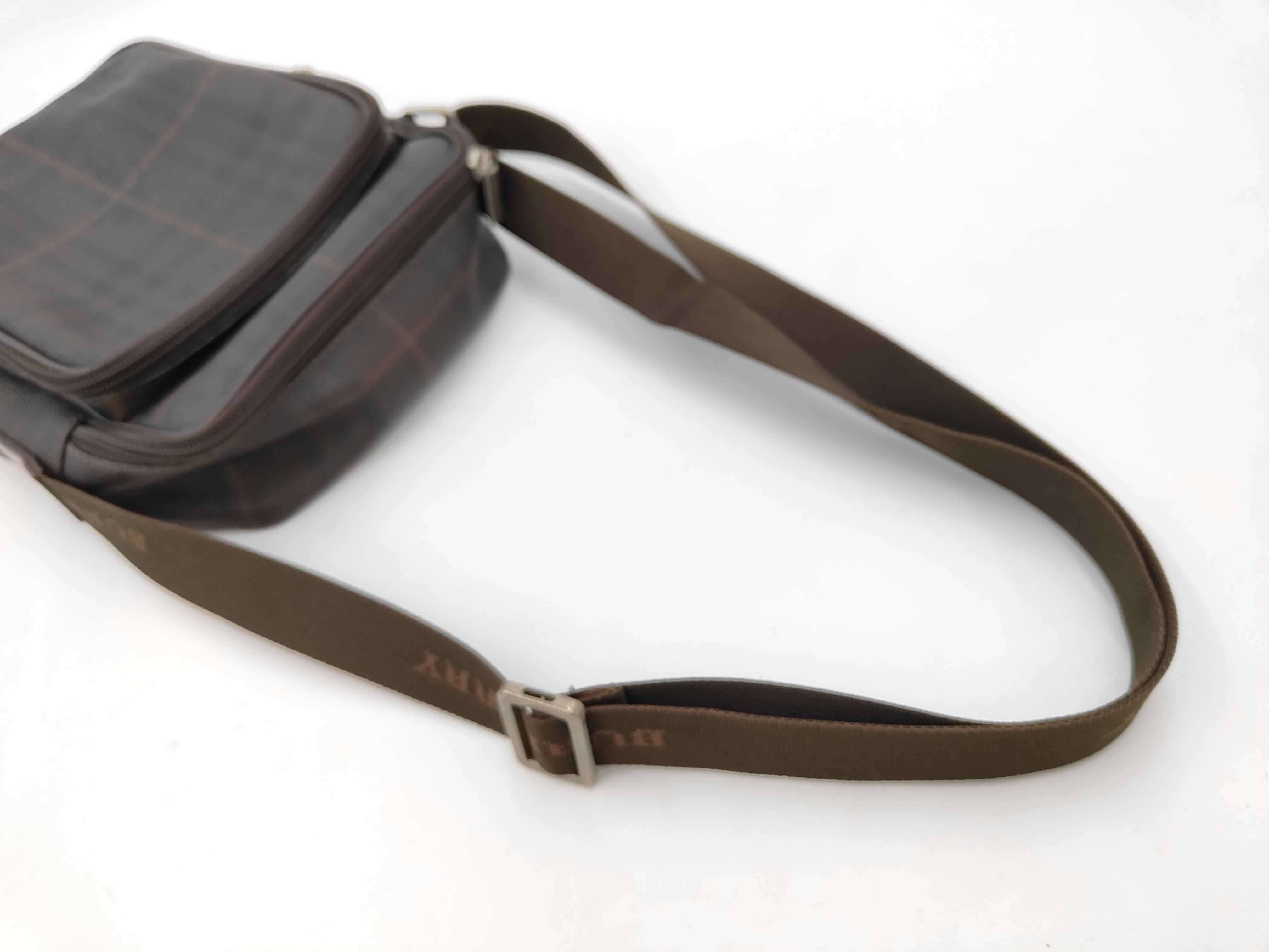 Nova Check Leather Shoulder Bag — view 4