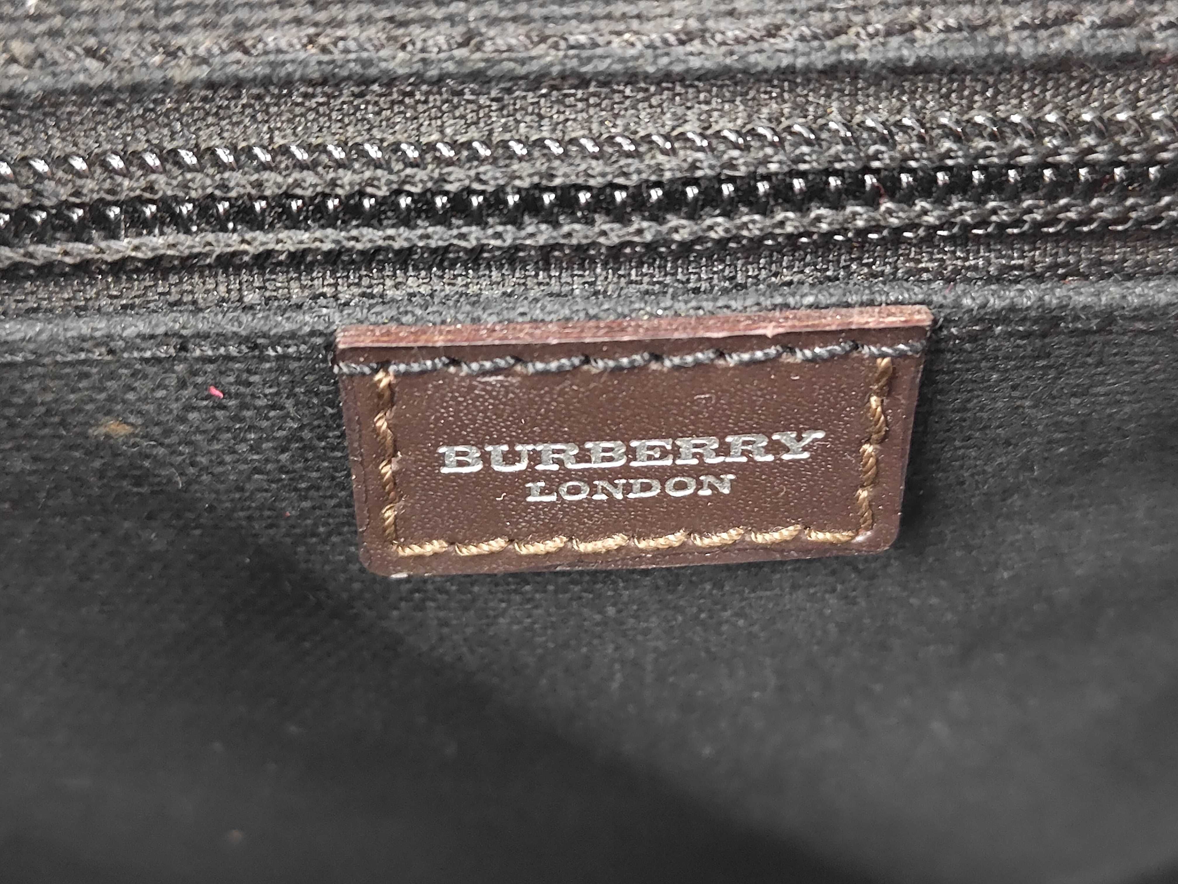 Nova Check Leather Shoulder Bag — view 10
