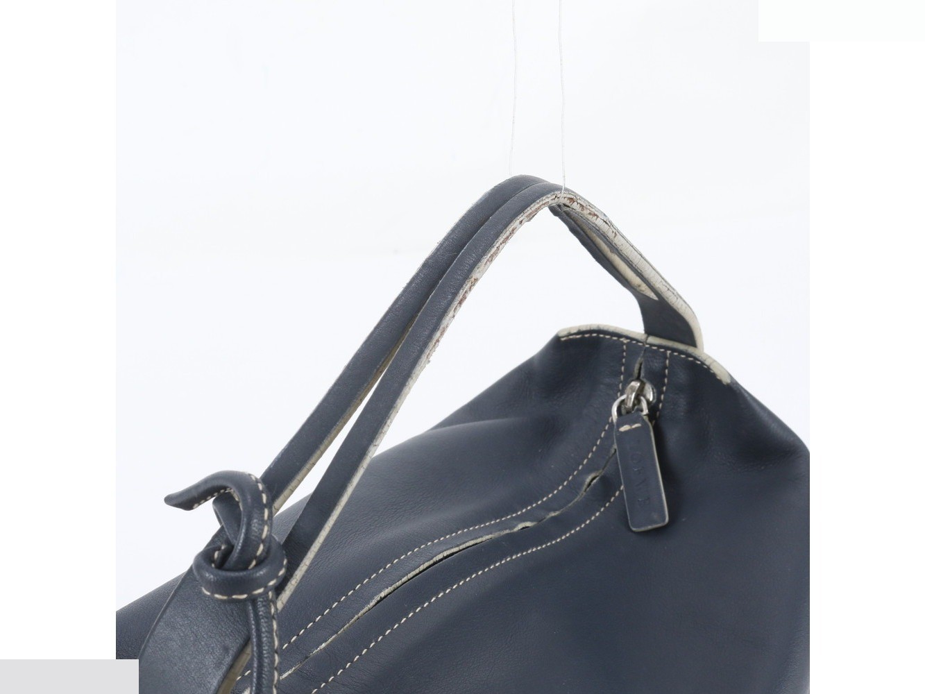Leather one-shoulder bag, shoulder bag, handbag, genuine leather — view 2