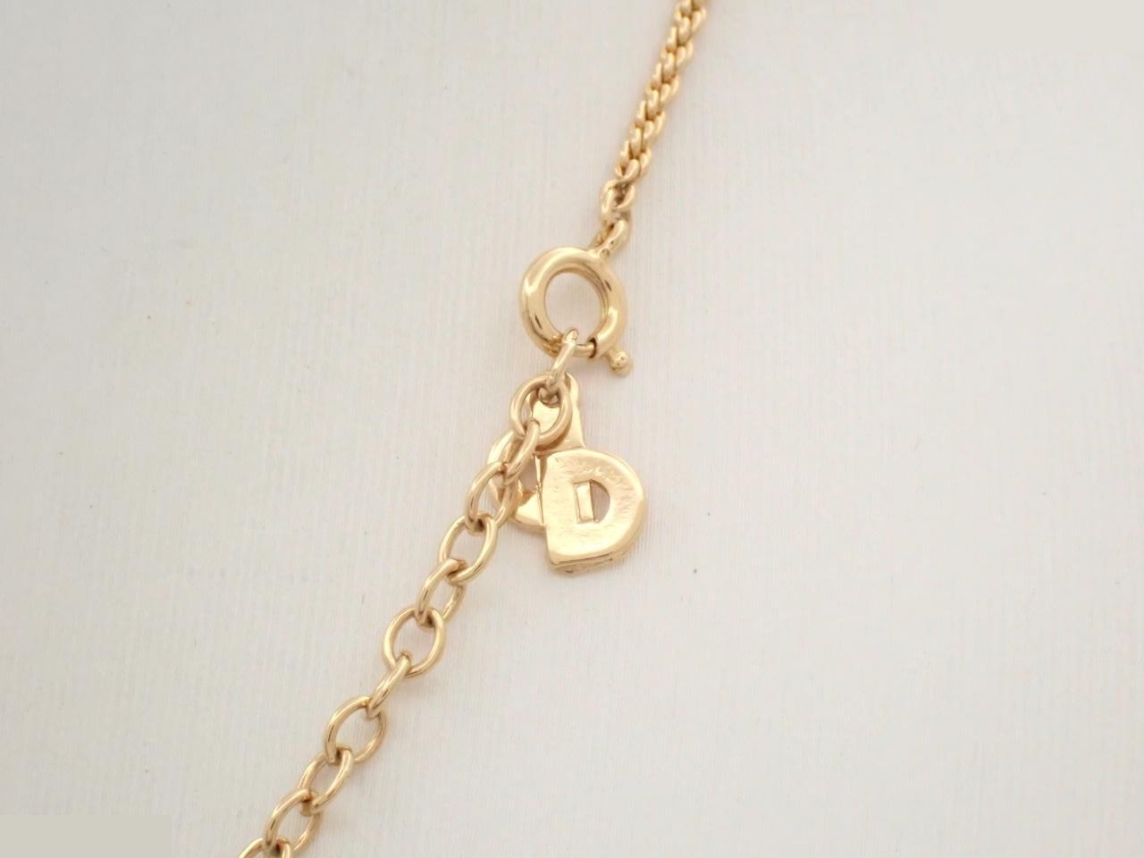 Gold necklace, chain approximately 46cm — view 2