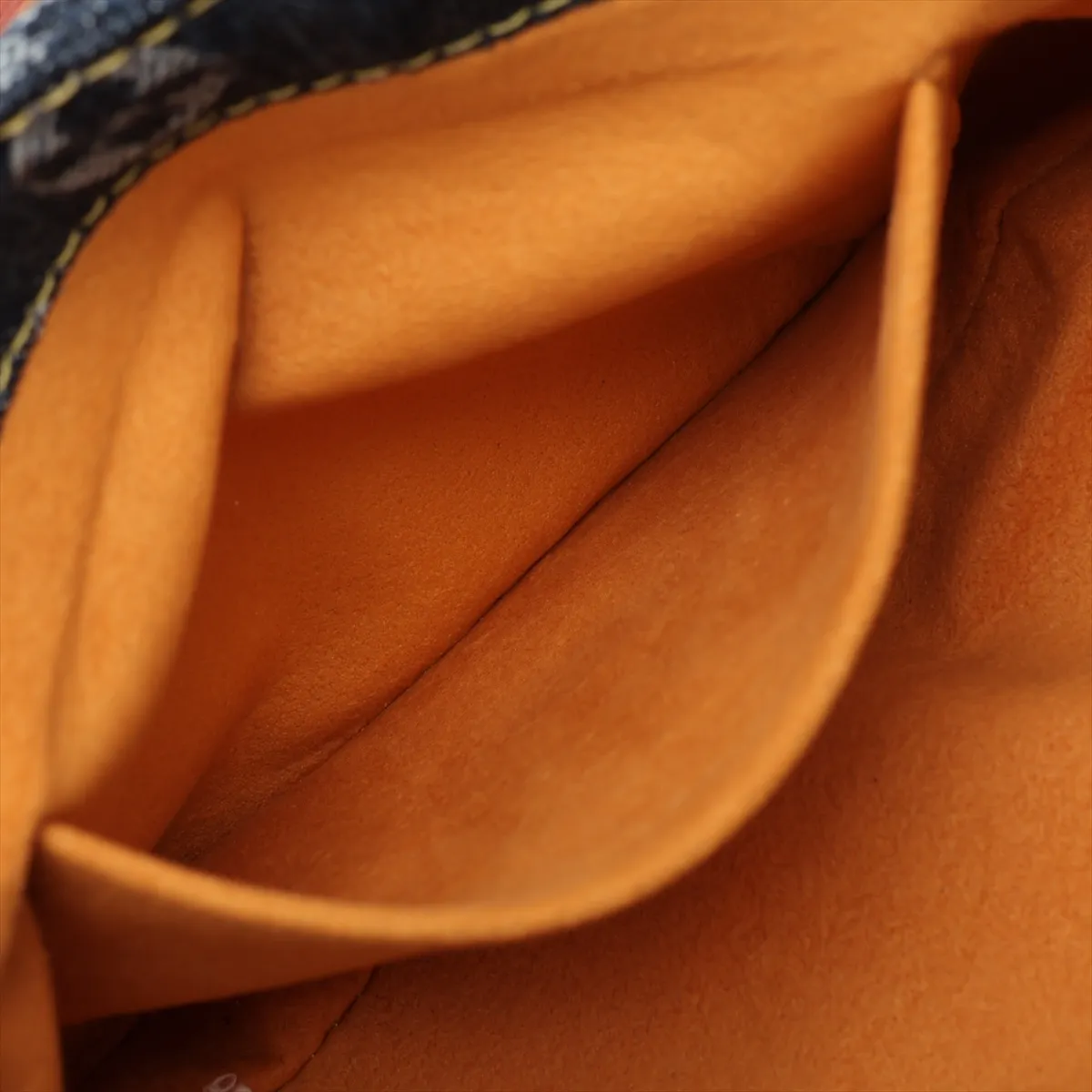 Monogram Denim Mini Pleaty Raye M95333 SR1016 Blue — view 8