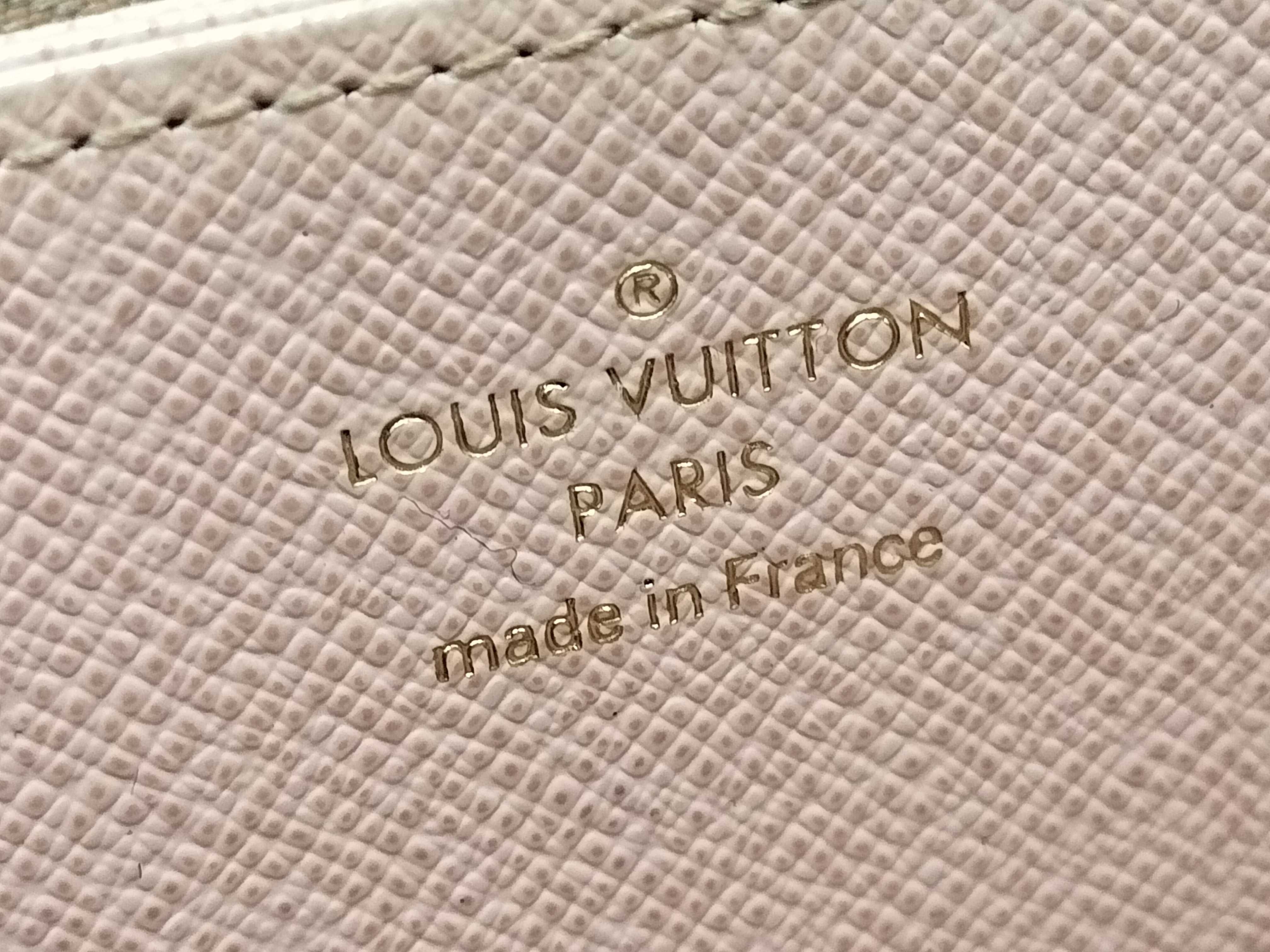 Damier Vuitton Damier Zippy Wallet Long Wallet RFID Reactive N60046 Wallet — view 13