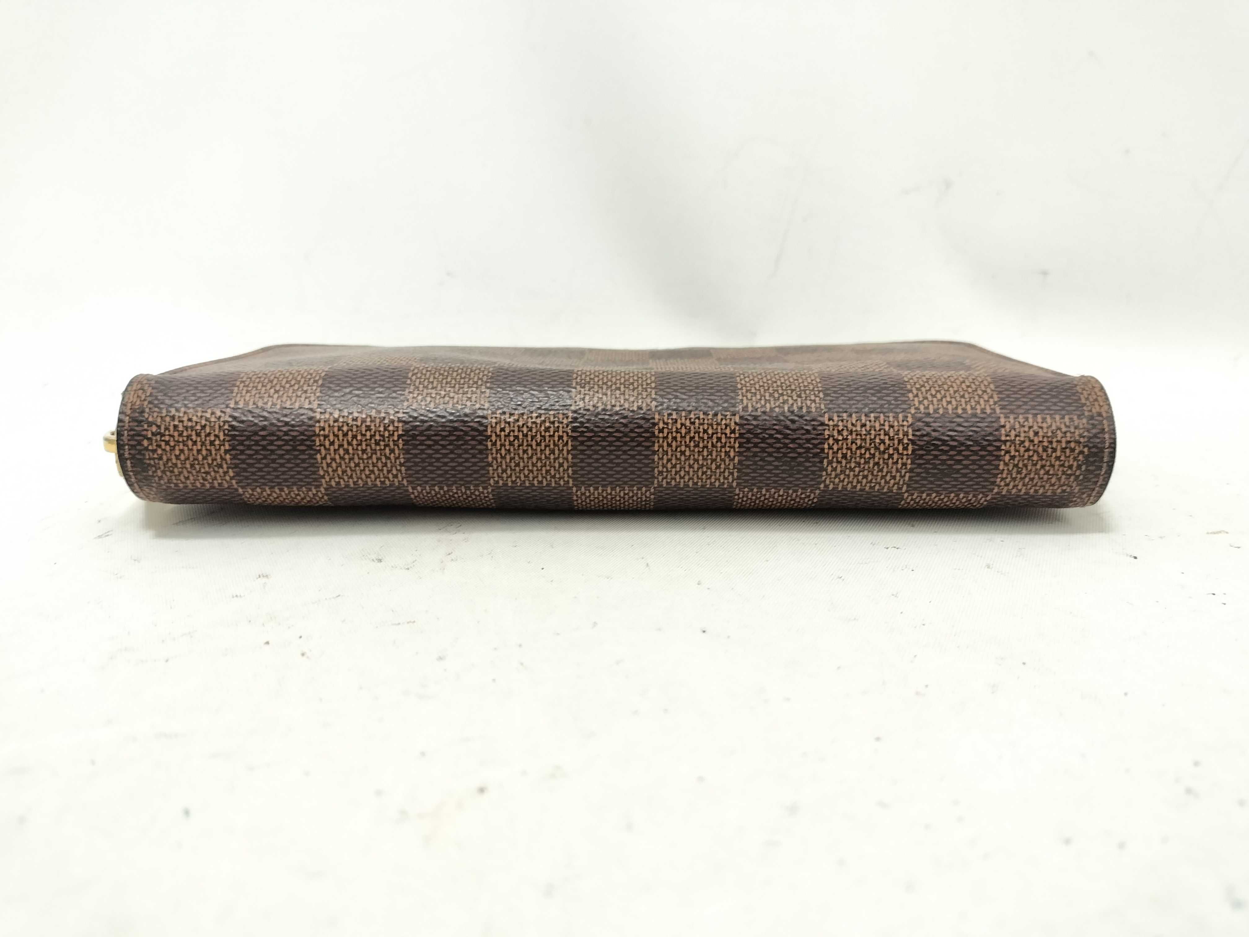 Damier Vuitton Damier Zippy Wallet Long Wallet RFID Reactive N60046 Wallet — view 3