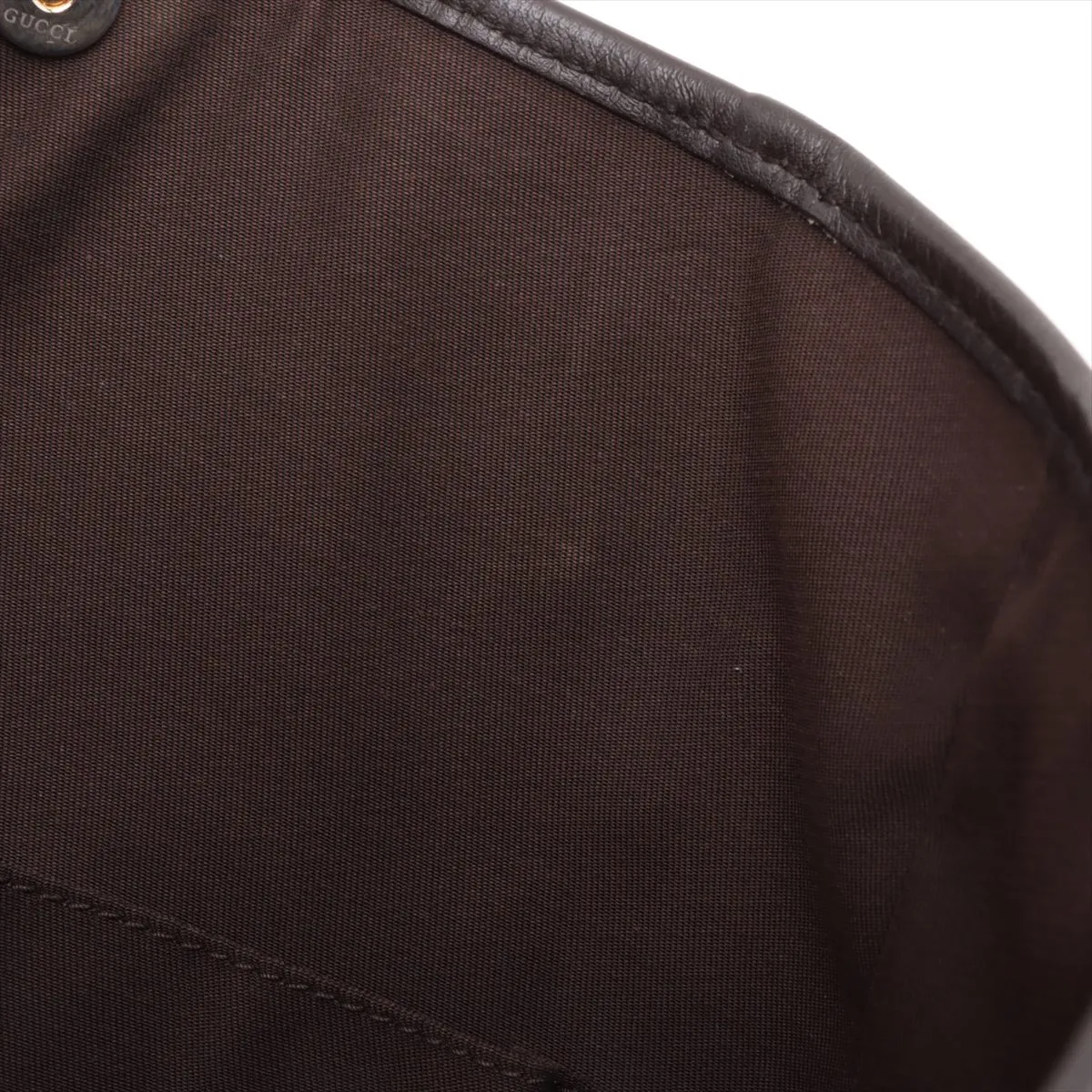 GG canvas x leather tote bag beige x brown 169946 — view 13