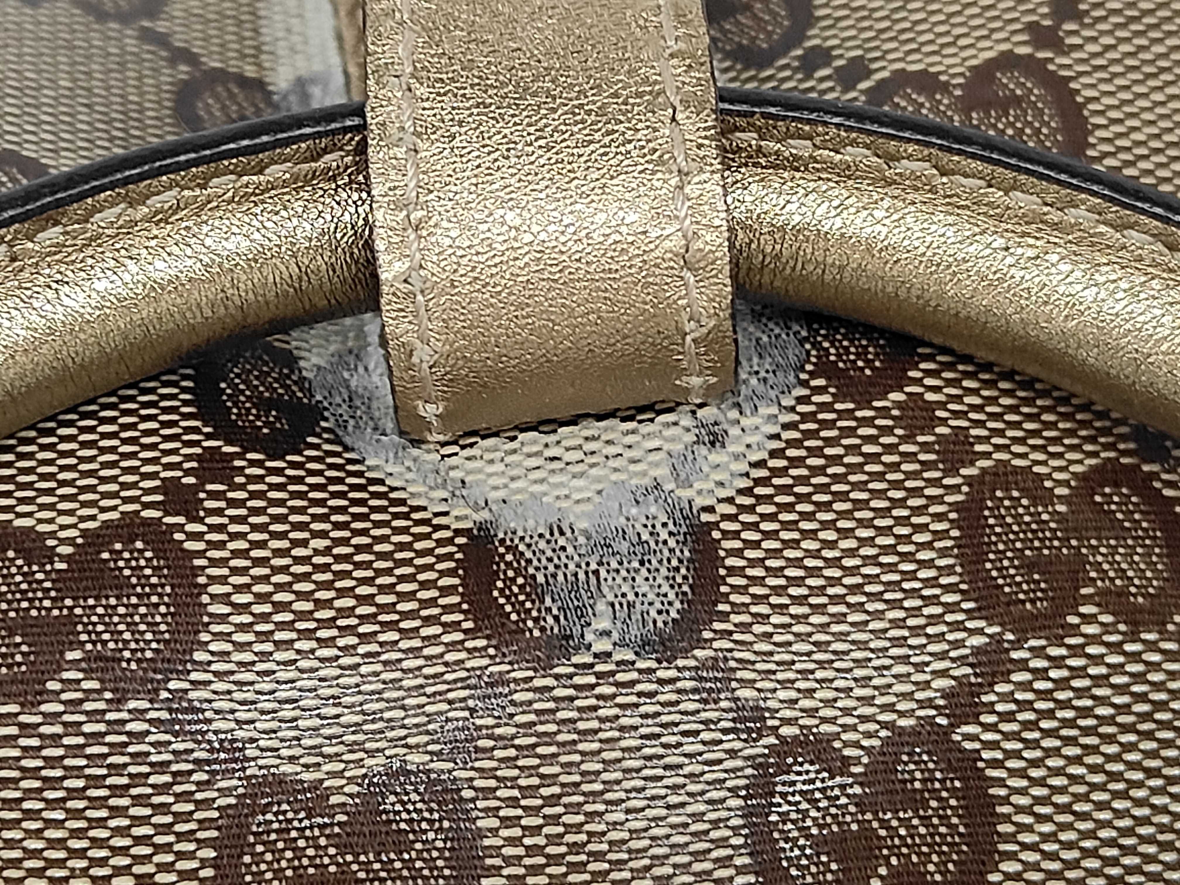 GG Crystal Canvas Joy Bardot Shoulder Bag Tote Bag — view 14