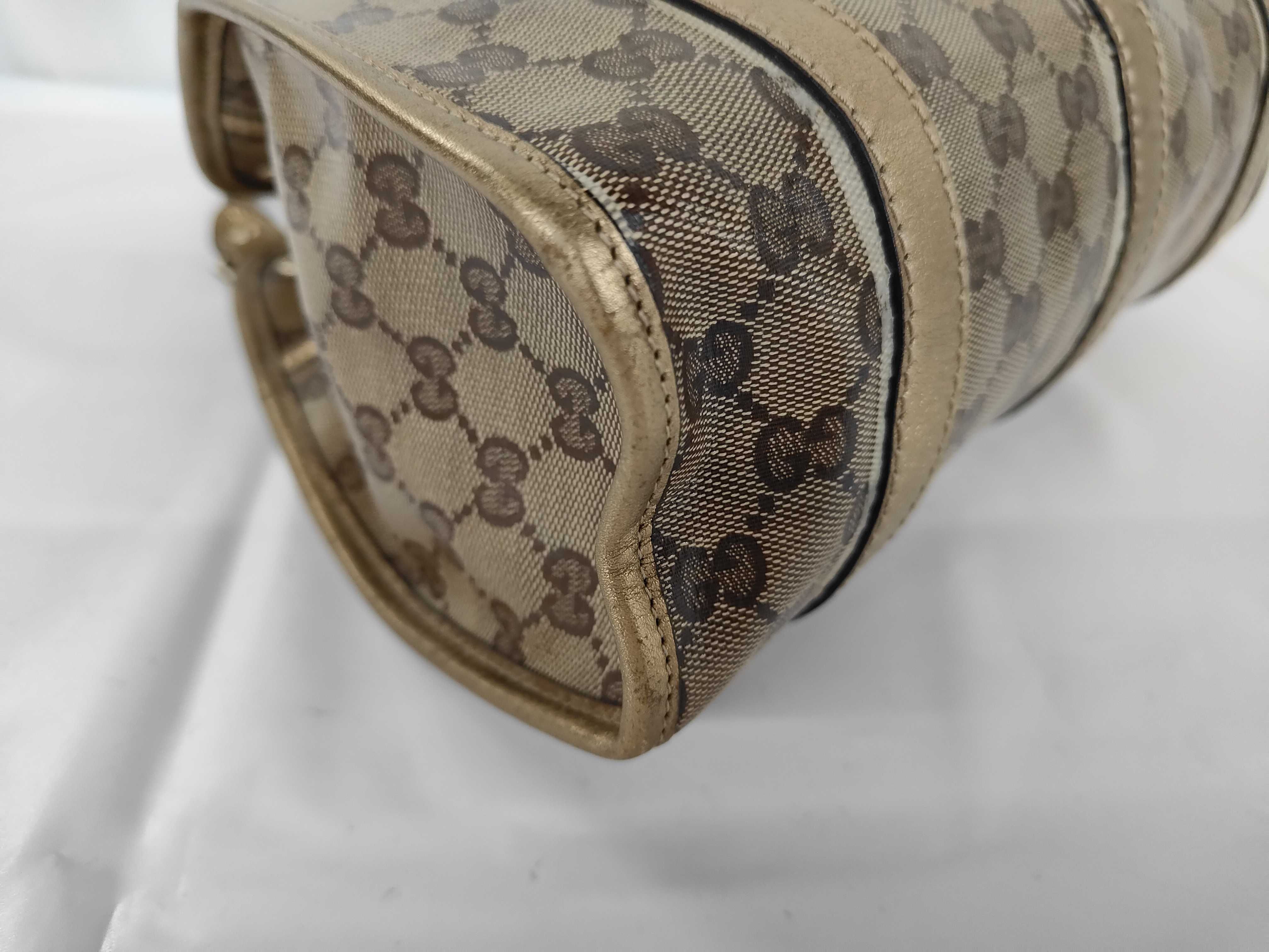 GG Crystal Canvas Joy Bardot Shoulder Bag Tote Bag — view 6