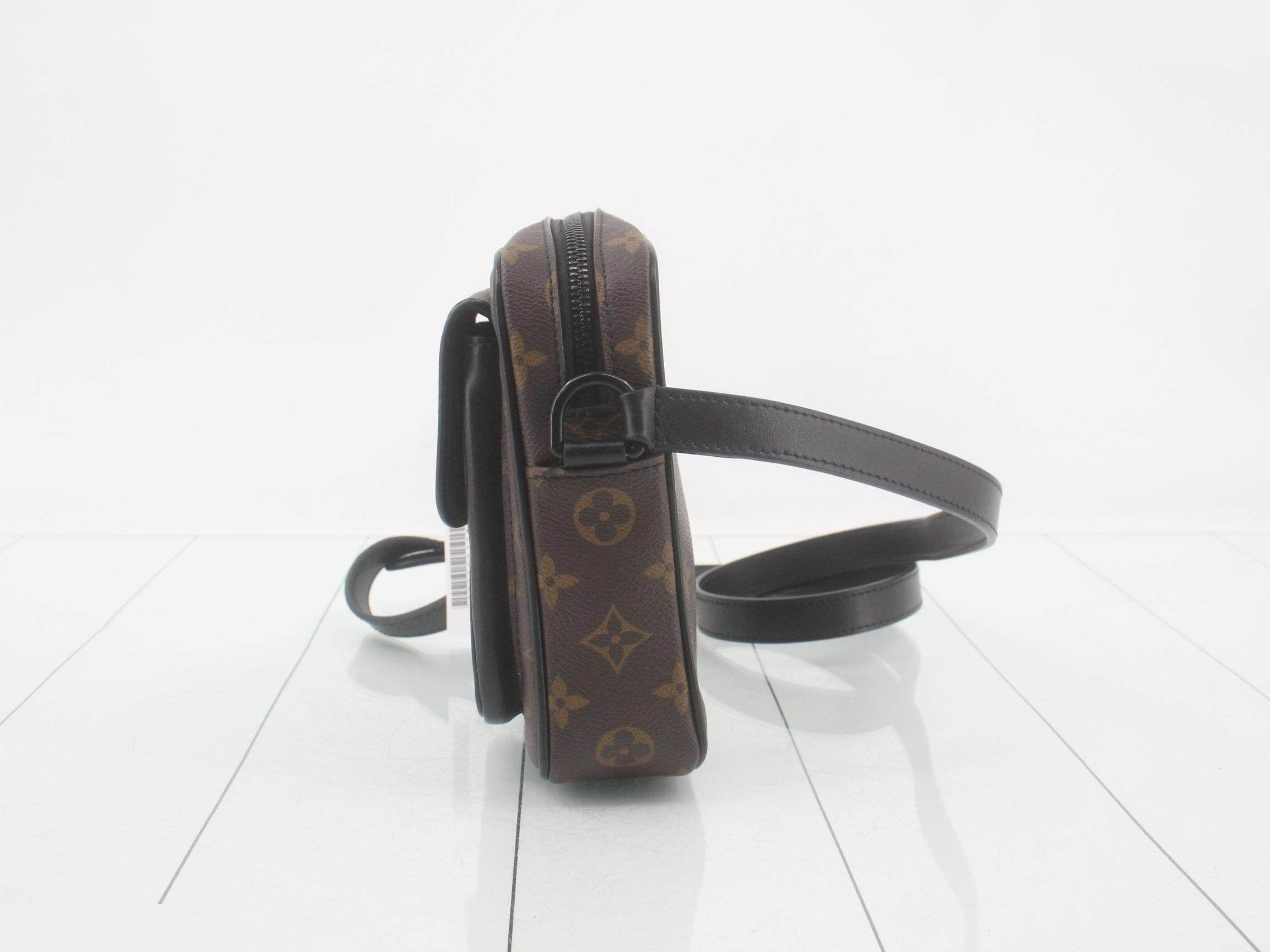 Monogram Macassar Christopher Wearable Wallet Shoulder Bag — view 3