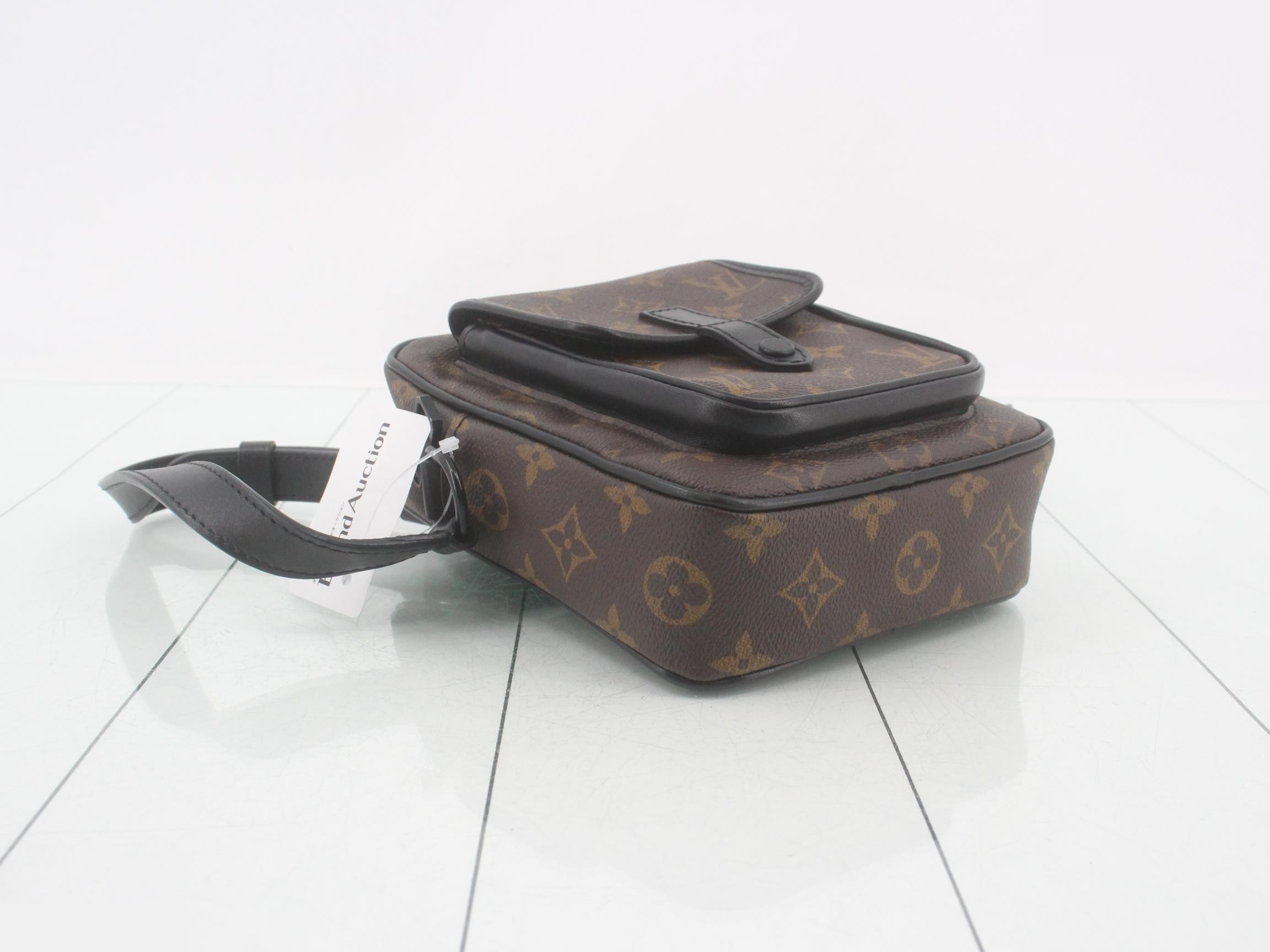 Monogram Macassar Christopher Wearable Wallet Shoulder Bag — view 5