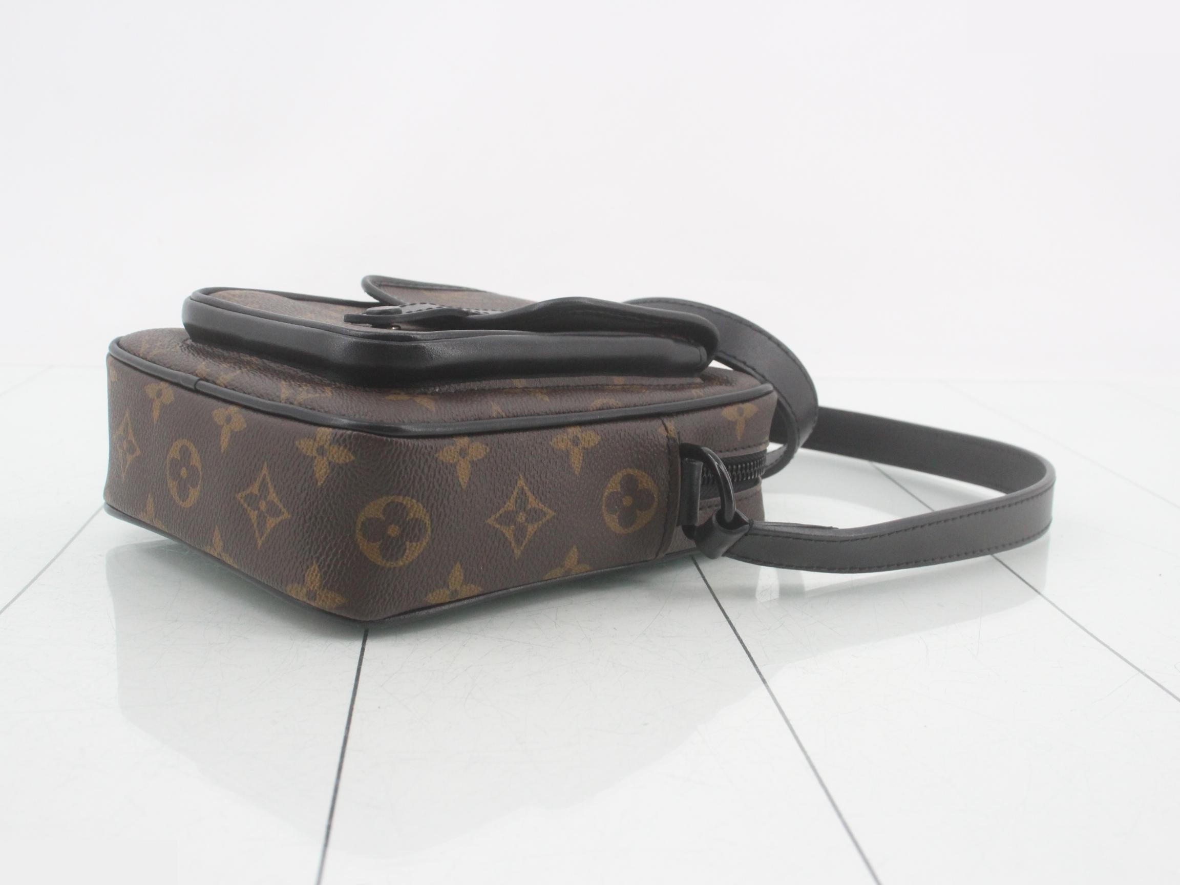 Monogram Macassar Christopher Wearable Wallet Shoulder Bag — view 6