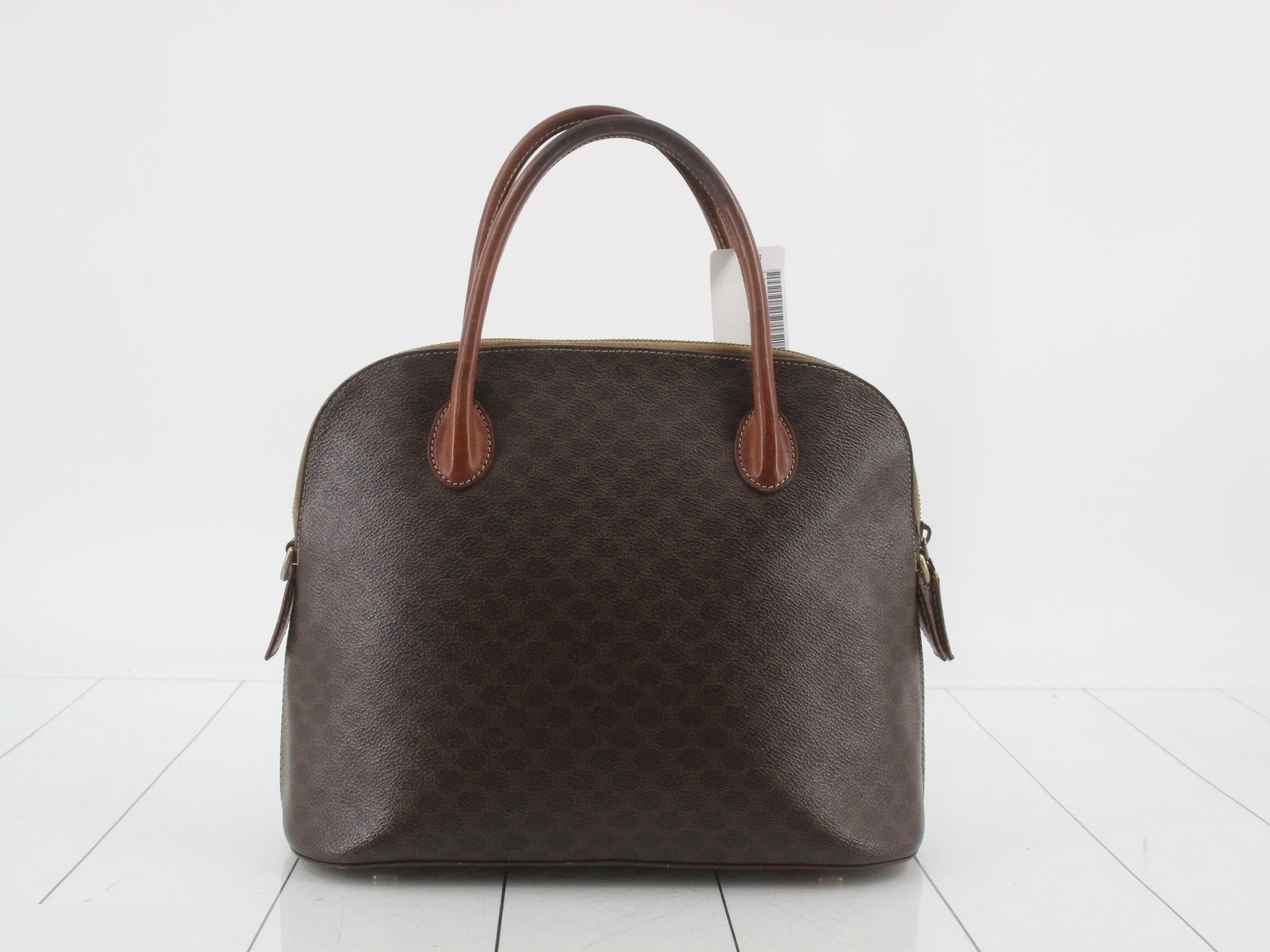 Macadam PVC Handbag, Brown — view 2
