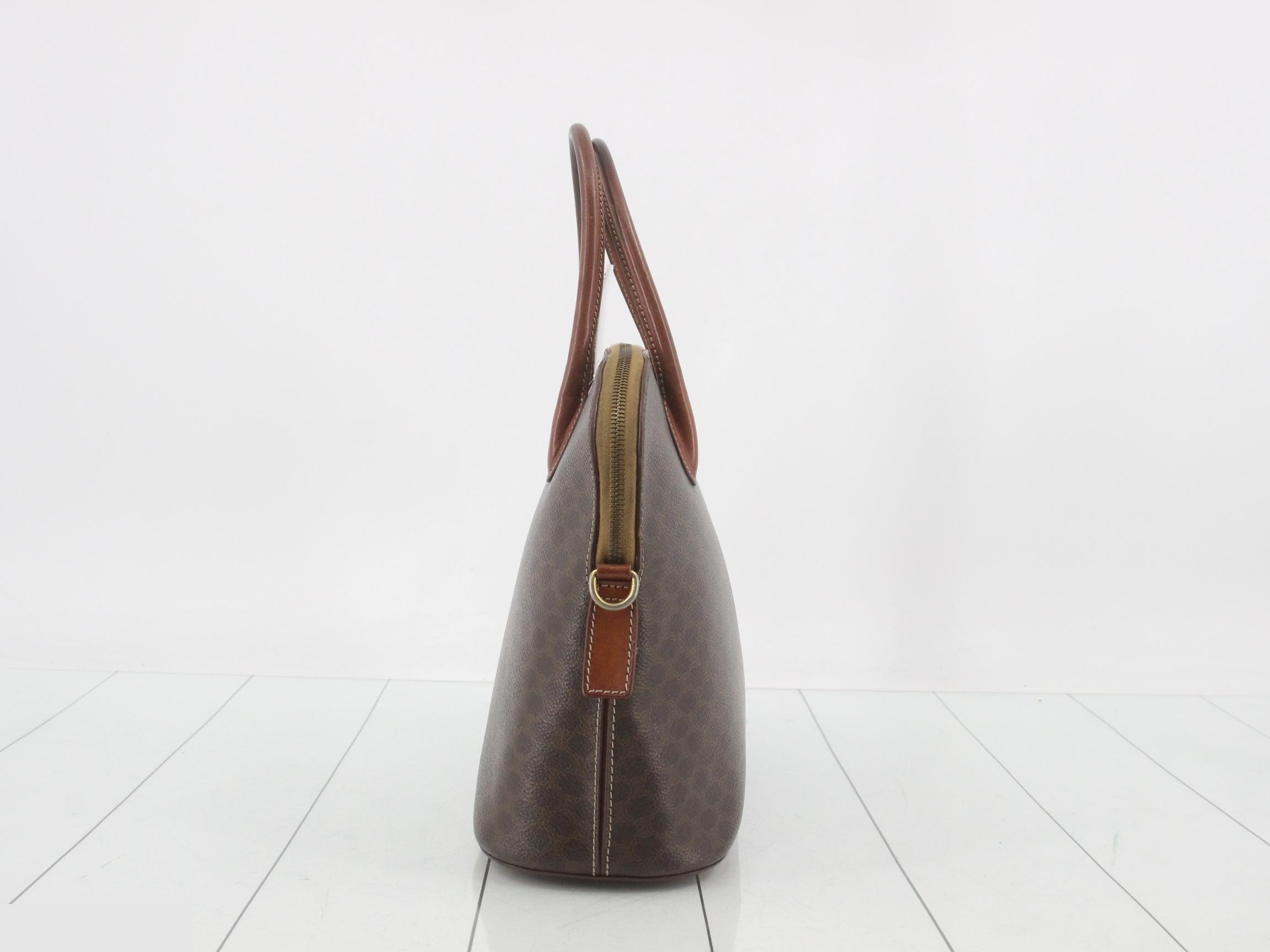Macadam PVC Handbag, Brown — view 3