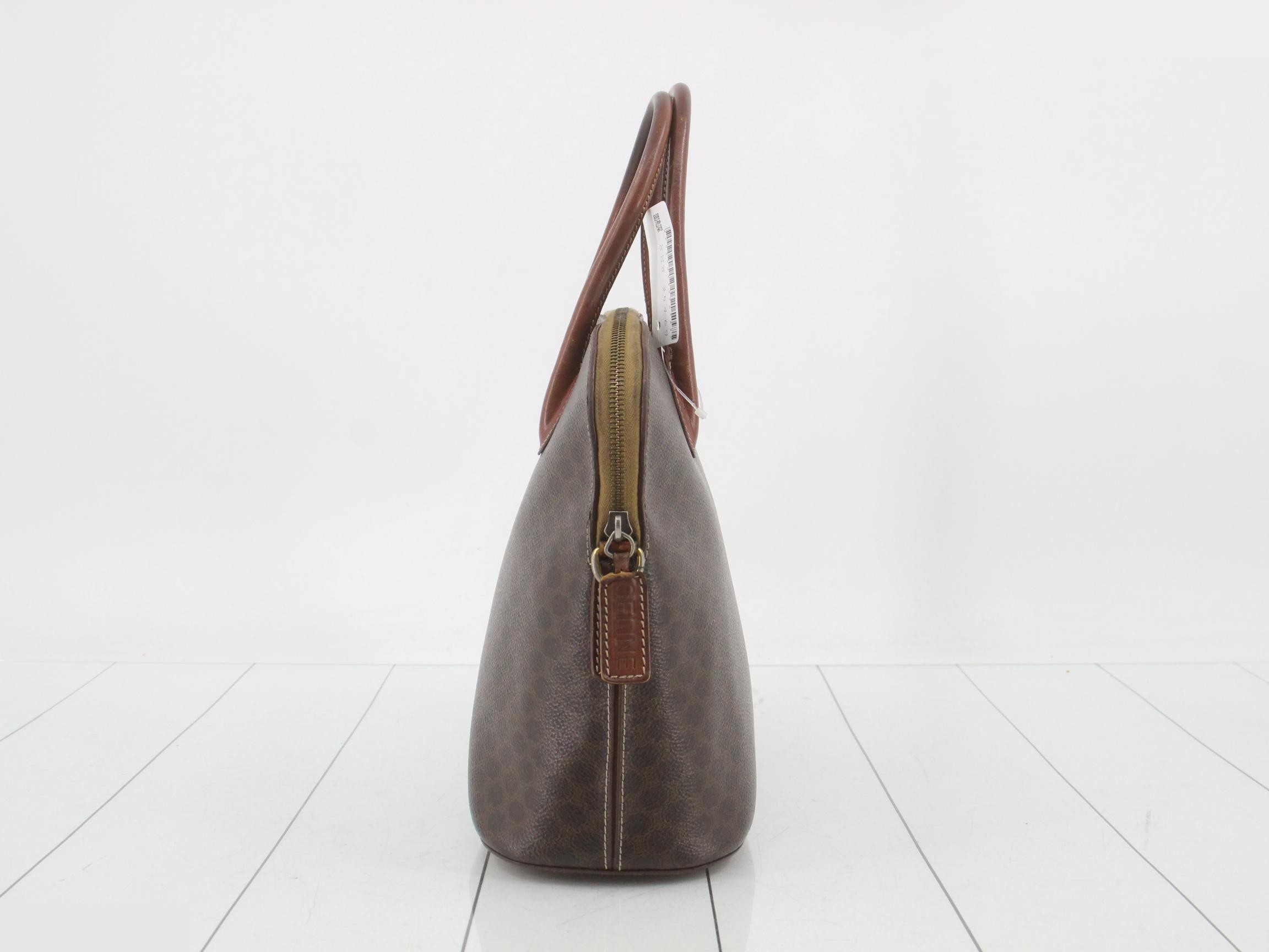 Macadam PVC Handbag, Brown — view 4