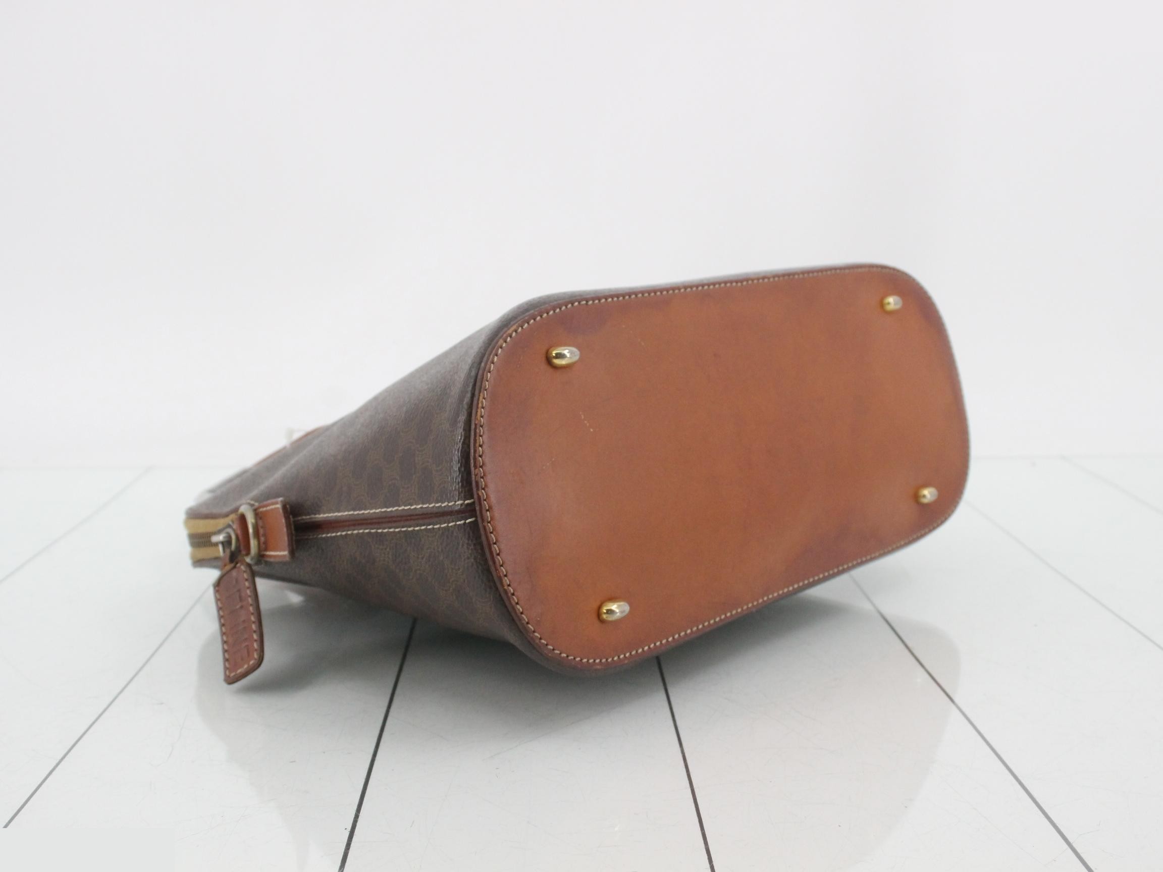 Macadam PVC Handbag, Brown — view 5
