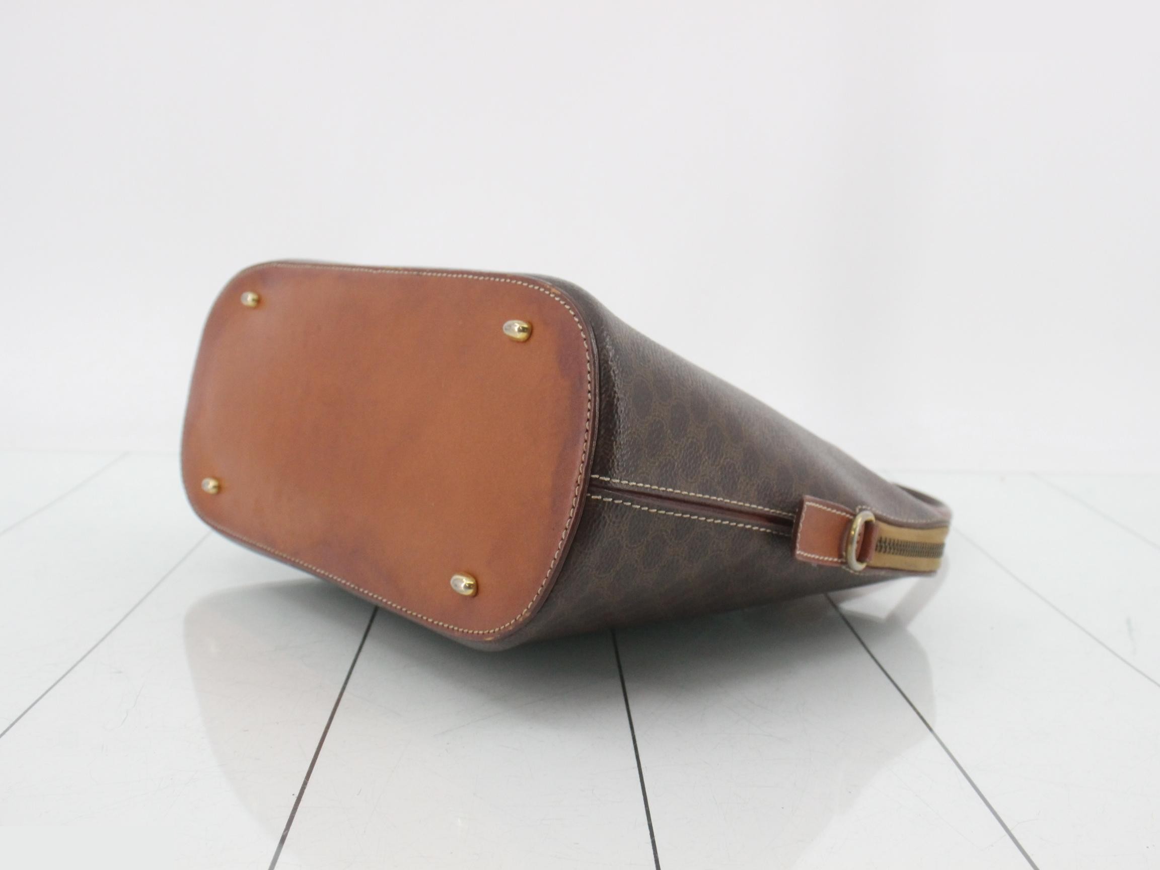 Macadam PVC Handbag, Brown — view 6