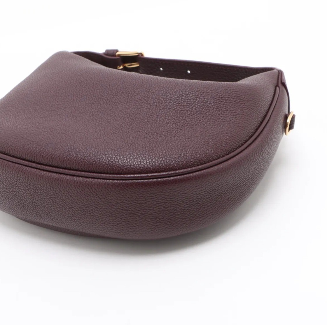 Comes with dust bag. Teen Lulu Leather 2-Way Handbag, Bordeaux. — view 3