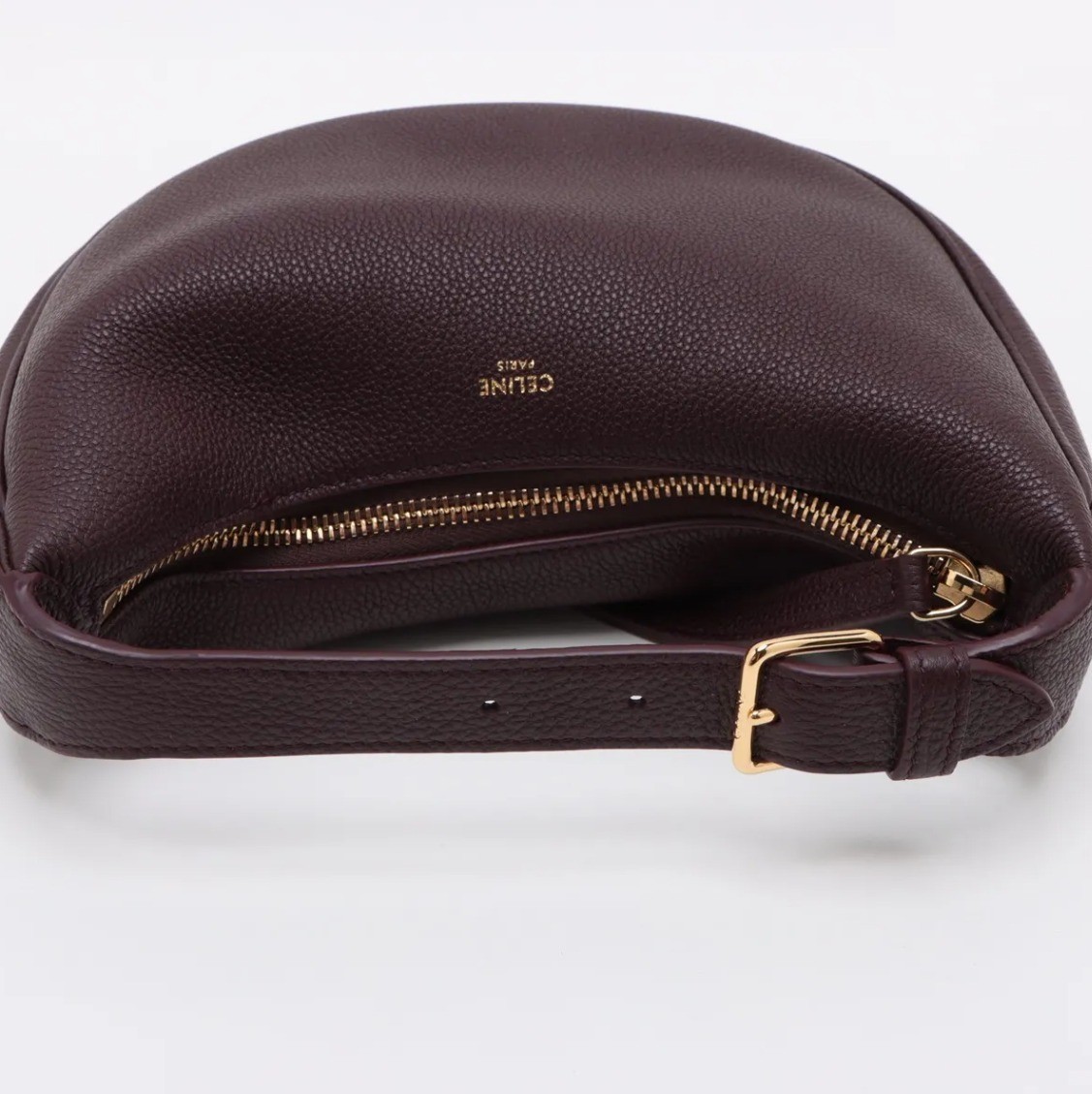 Comes with dust bag. Teen Lulu Leather 2-Way Handbag, Bordeaux. — view 4
