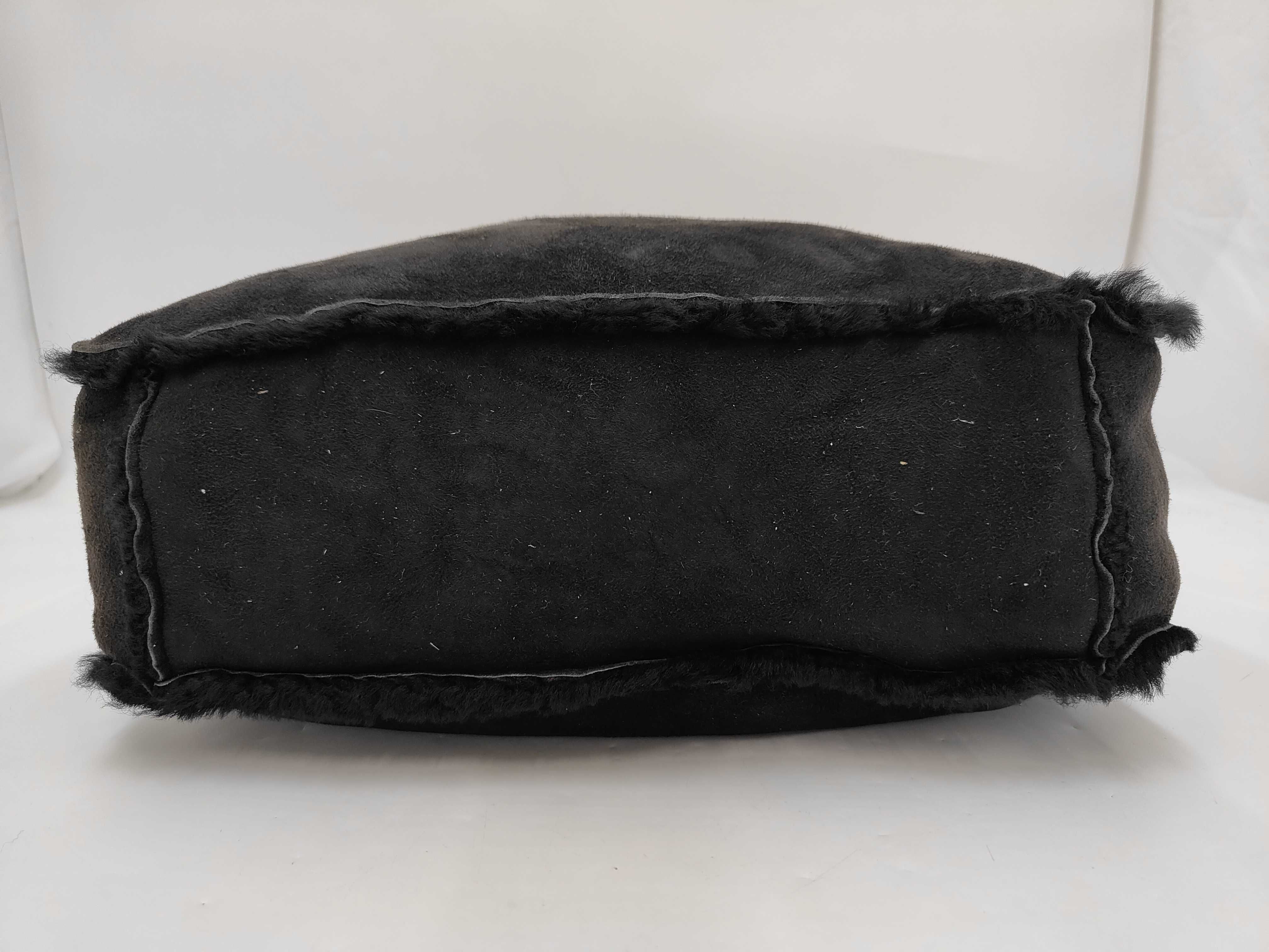 Shearling Handbag Black Bag — view 3