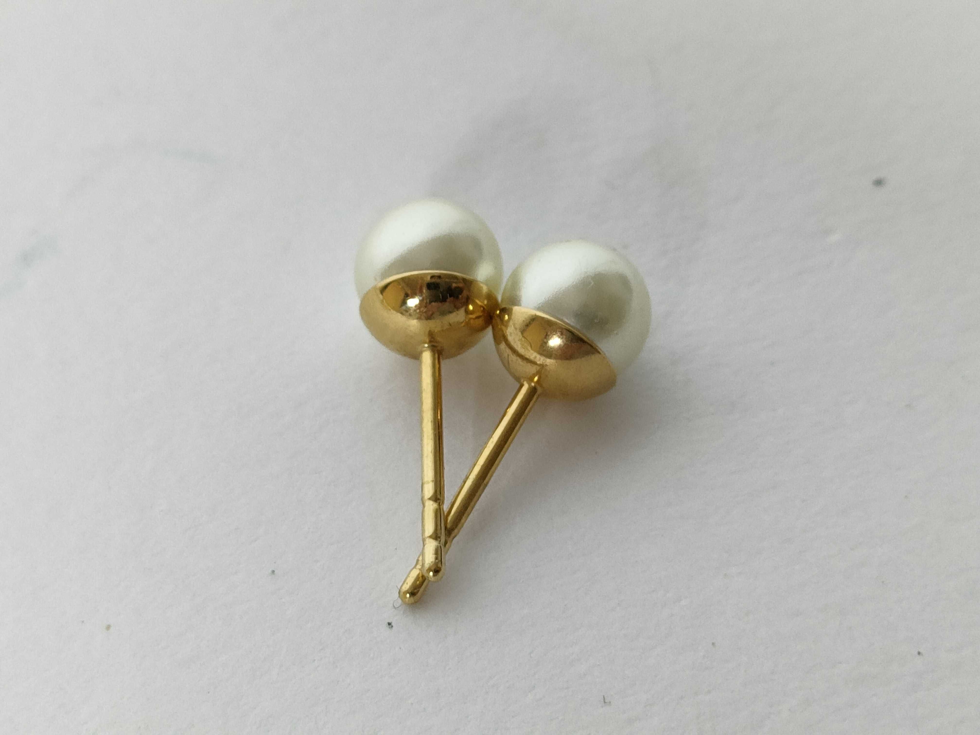 Tribal Pearl Earrings — view 12