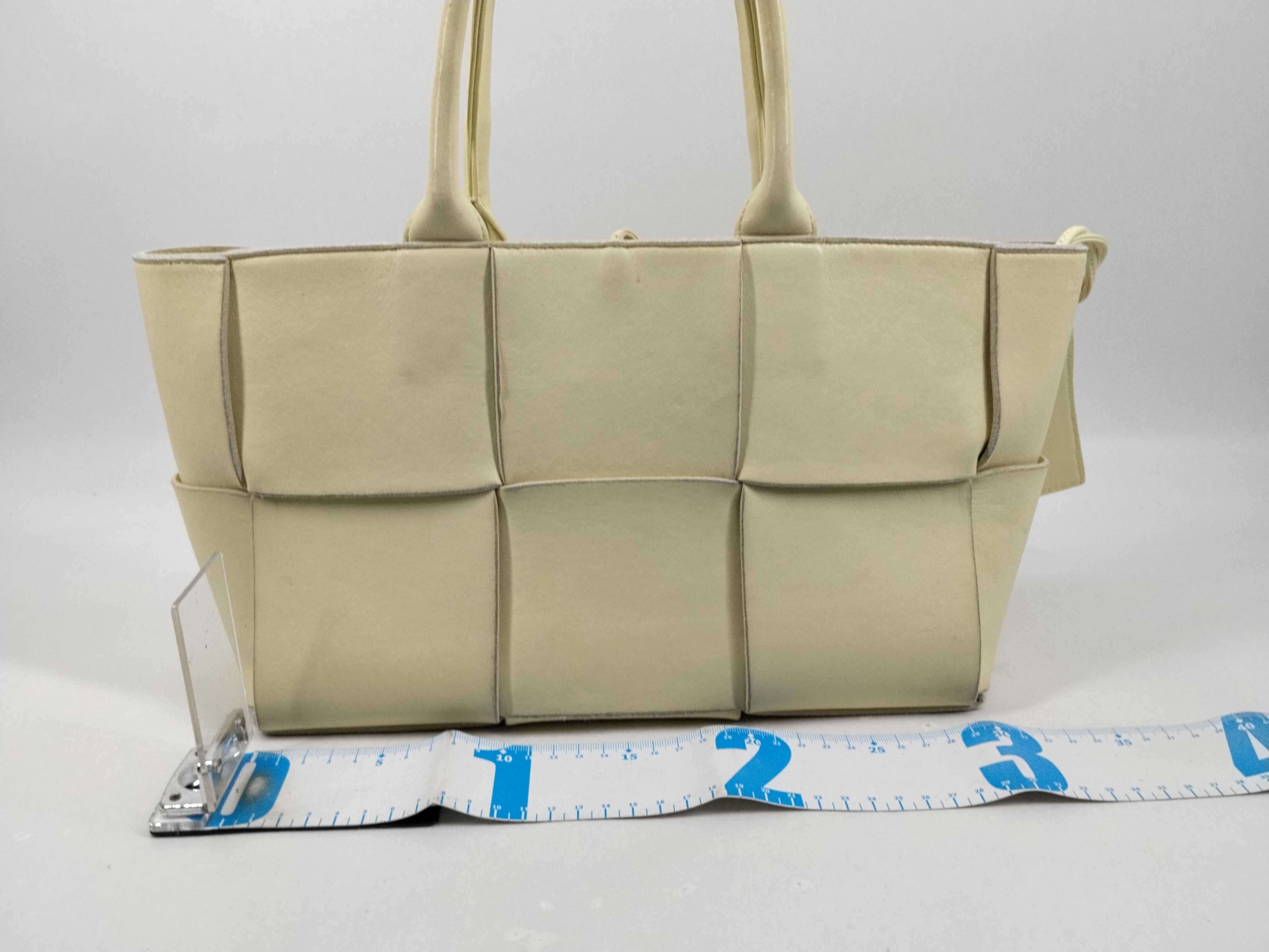 Intrecciato Arco Small Tote Bag with Pouch — view 2
