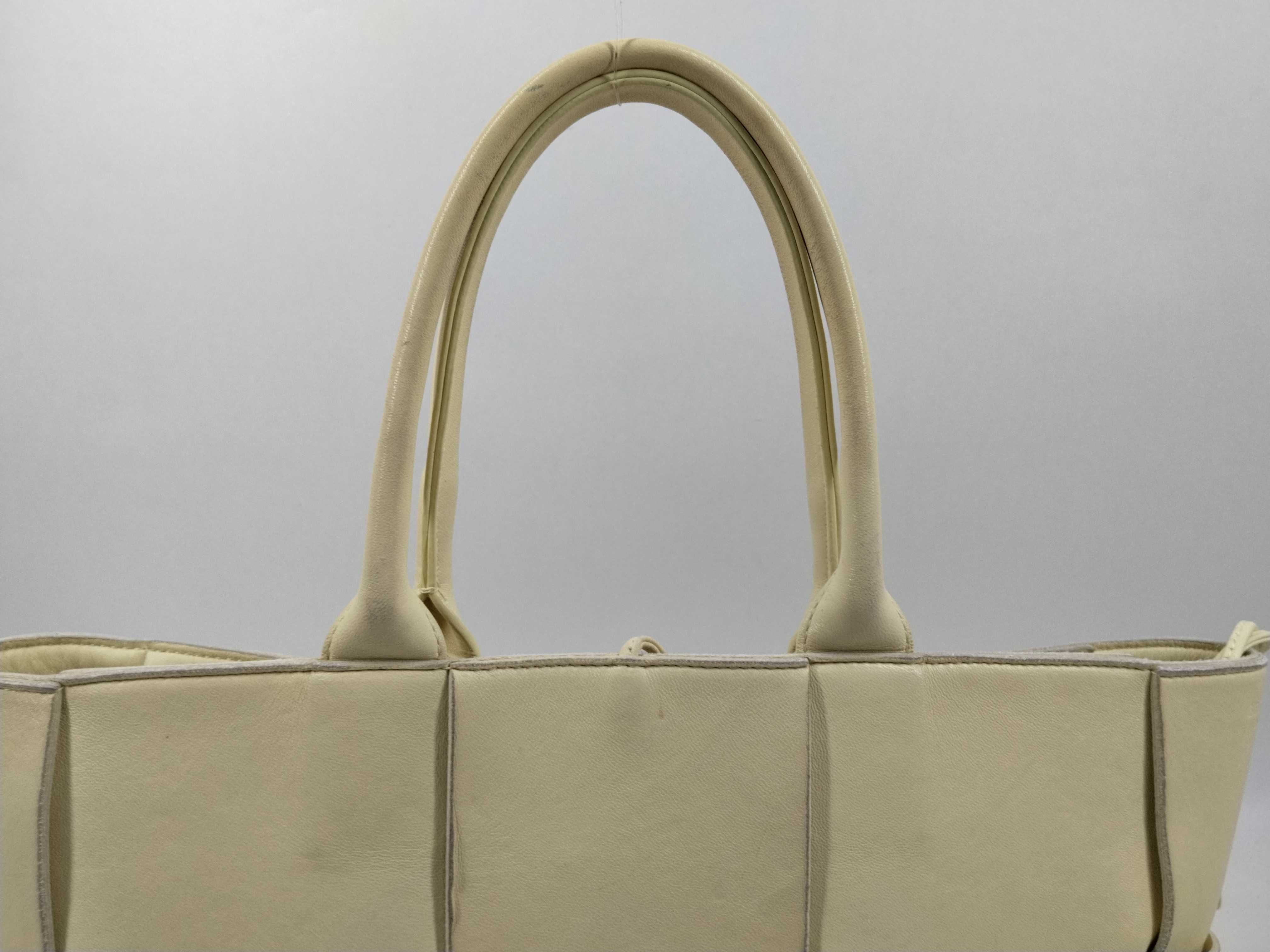 Intrecciato Arco Small Tote Bag with Pouch — view 4