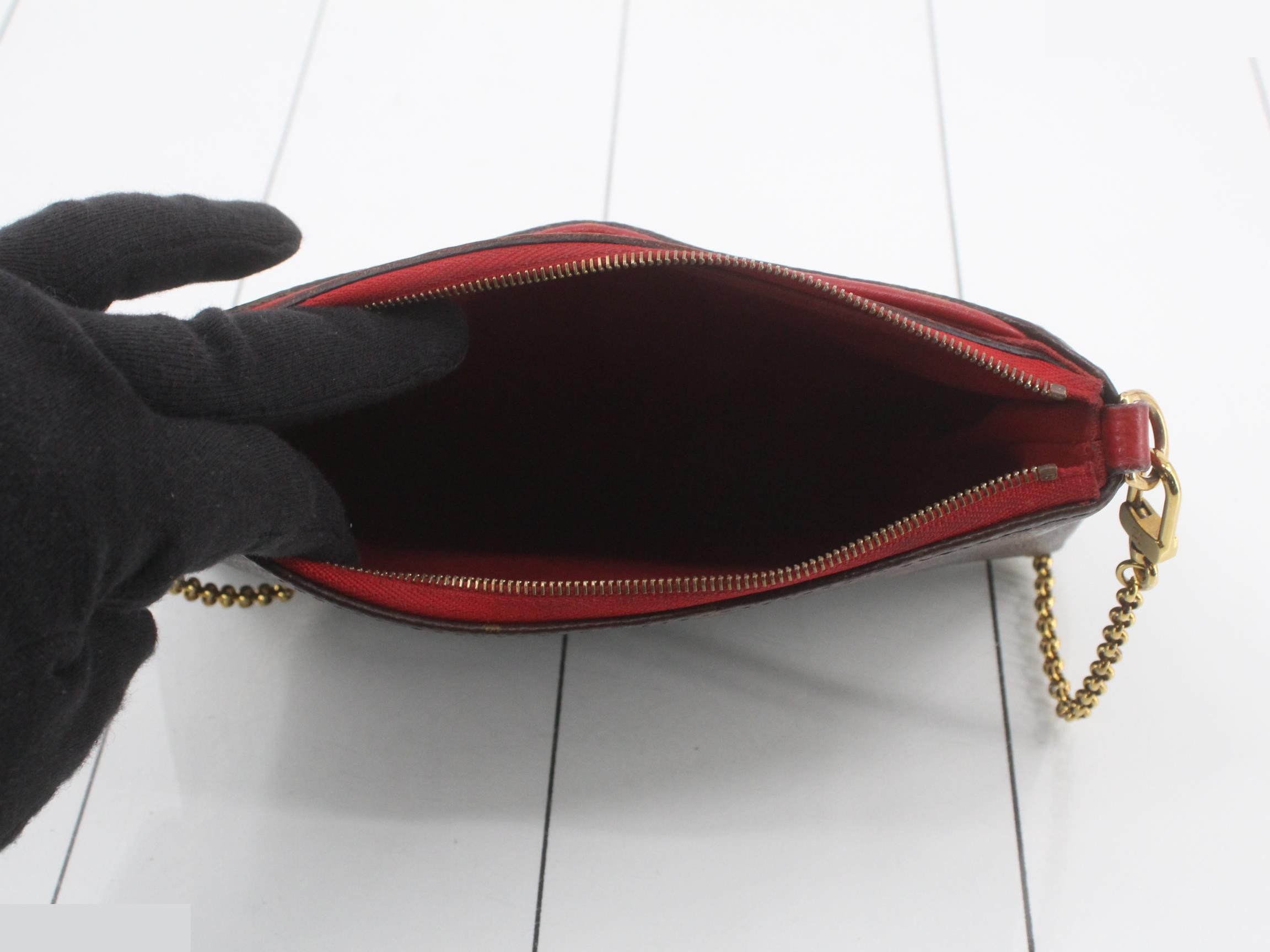 Monogram Pallas Clutch Cerise 2-Way Shoulder Bag — view 4