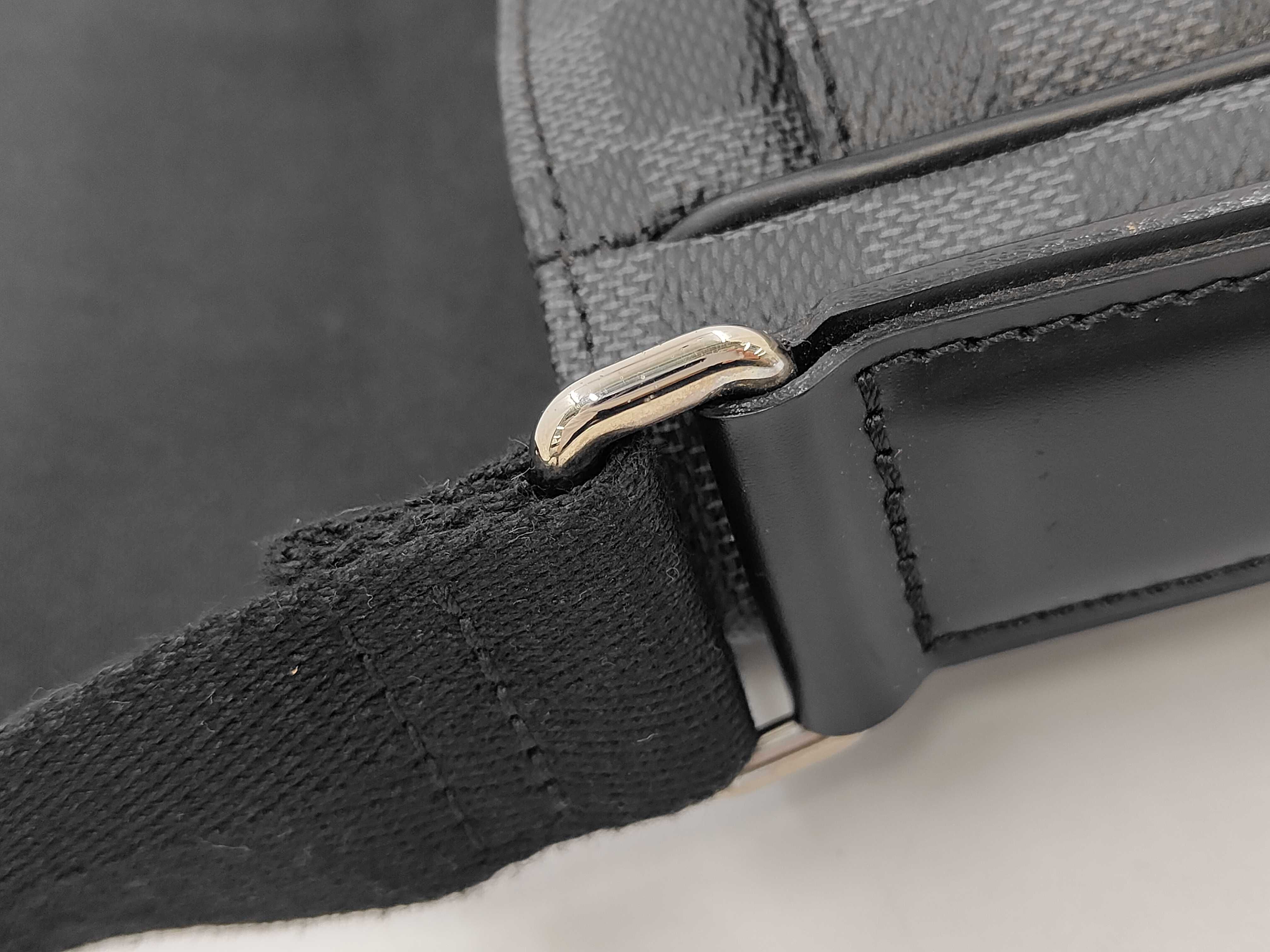 District PM Shoulder Bag, Damier Graphite, N41260 (Shoulder Bag) — view 7