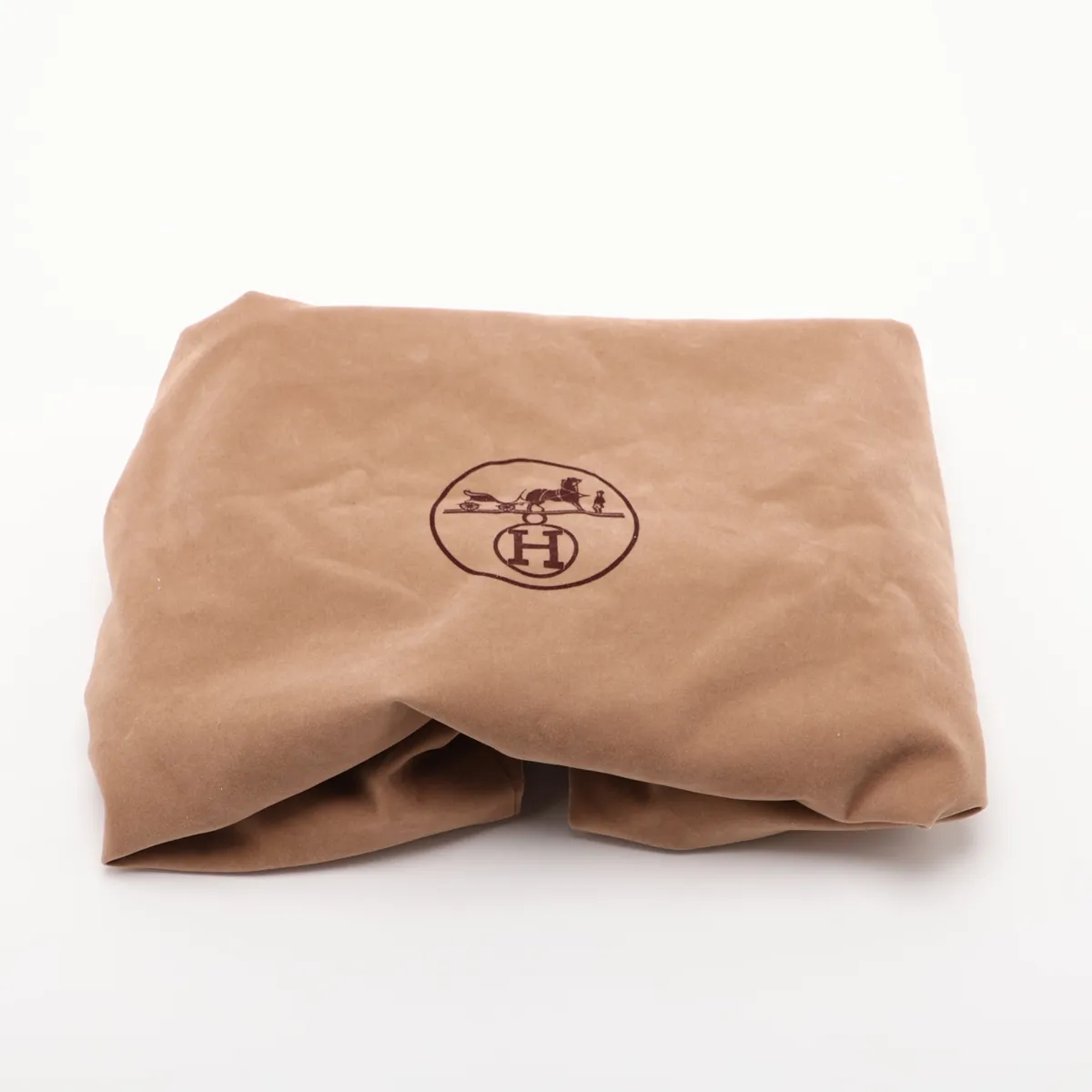 Herbag Cabas GM Toile Officier x Vache Hunter Navy x Brown Gold Hardware Pouch is sticky — view 11