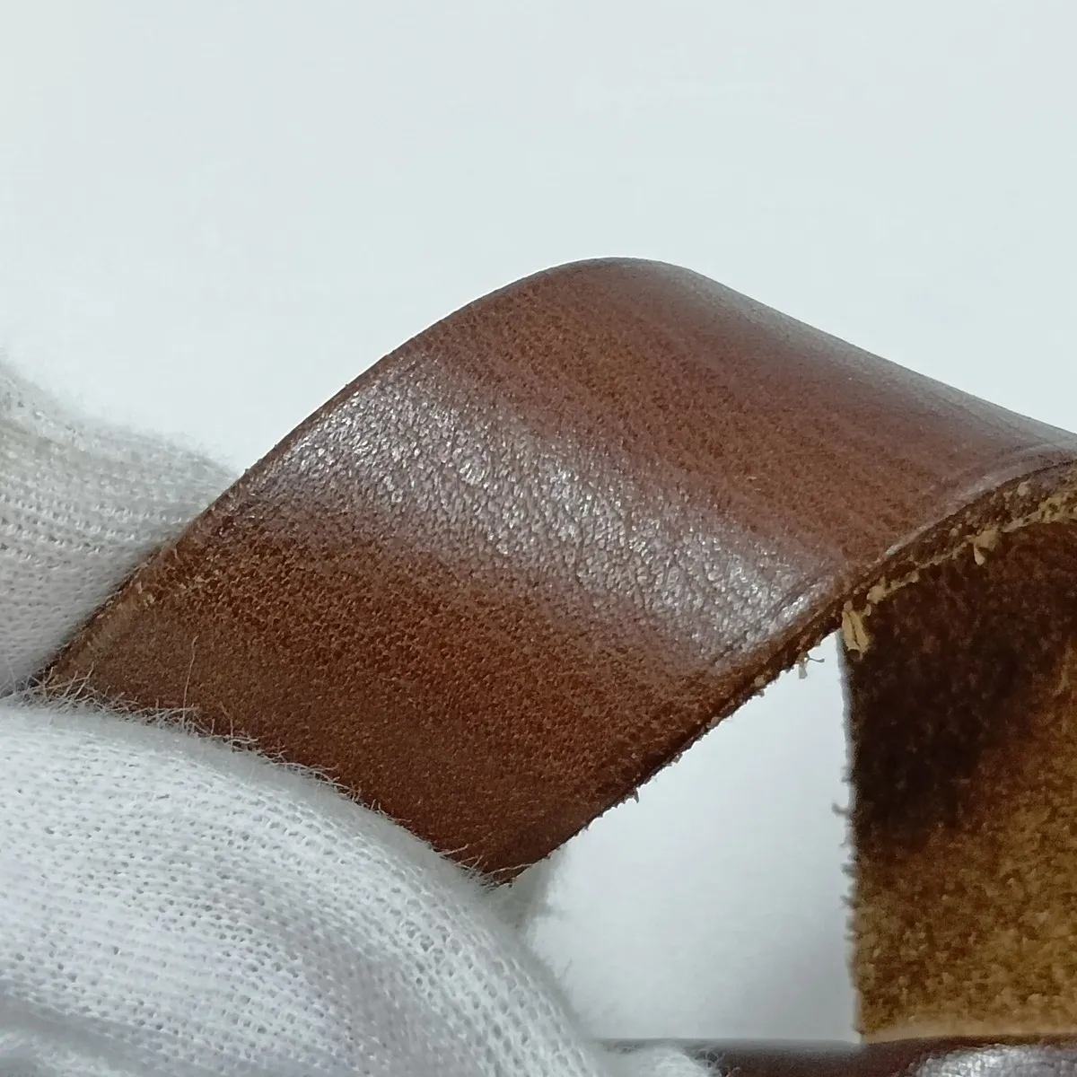 Herbag Cabas GM Toile Officier x Vache Hunter Navy x Brown Gold Hardware Pouch is sticky — view 14