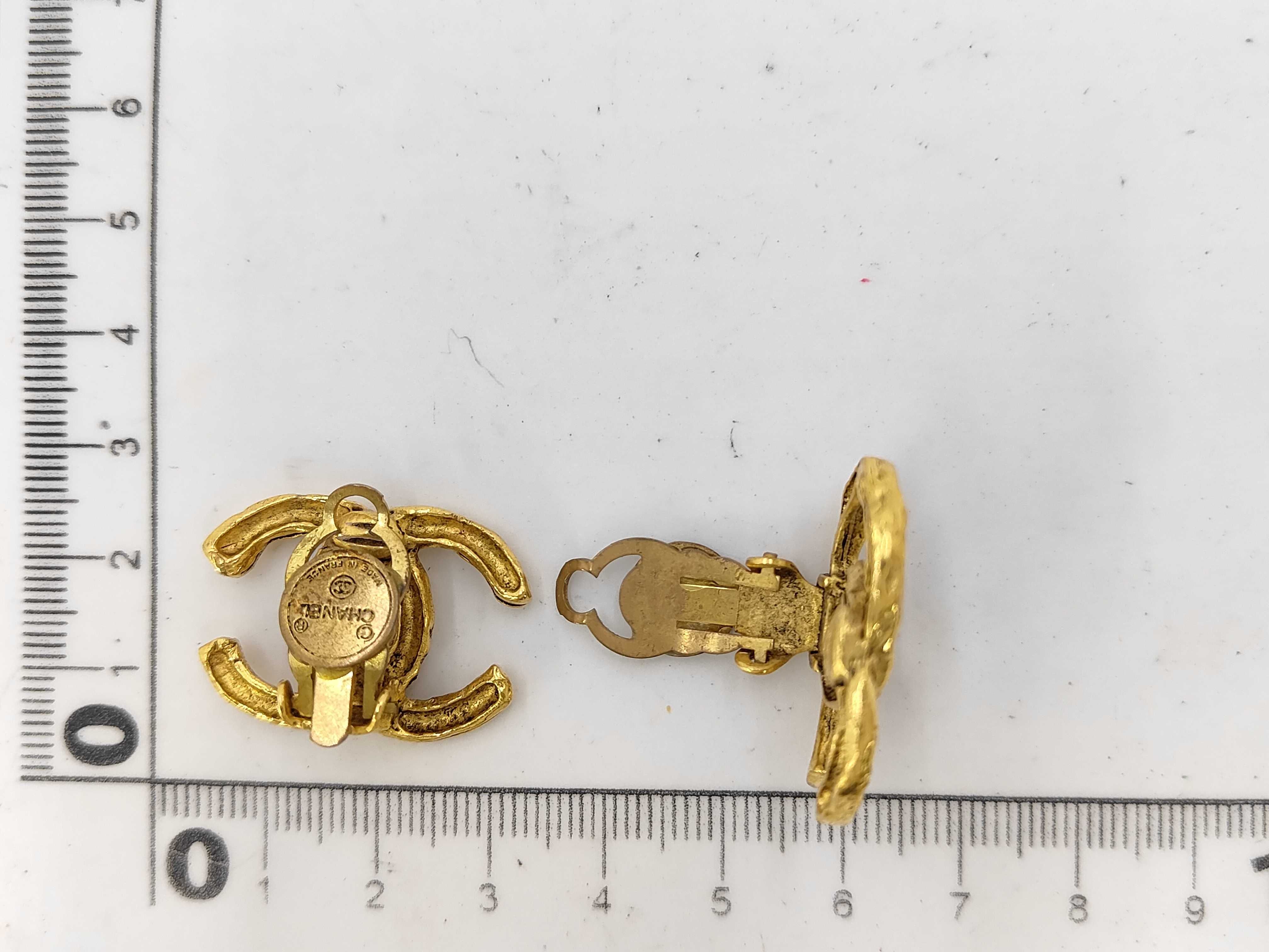 earrings, Coco Mark, gold earrings — view 5