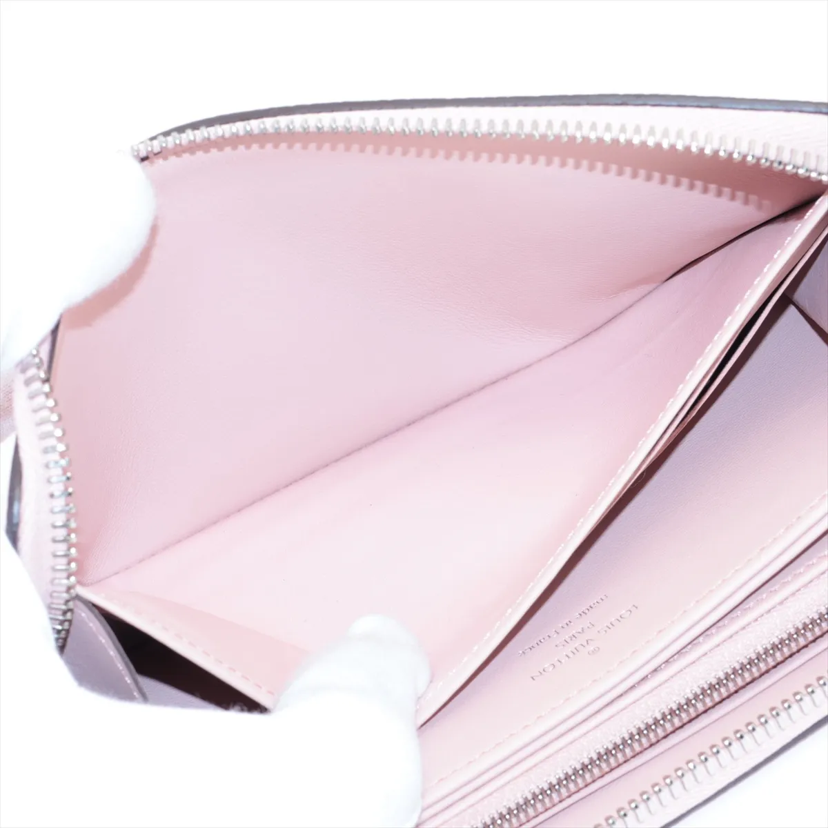 Mahina Zippy Wallet M82755 Rose Jasmine Round Zip Wallet RFID Reactive — view 4