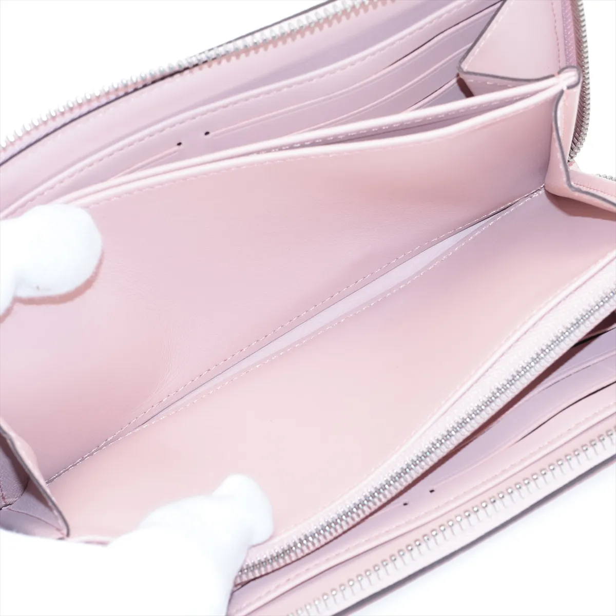 Mahina Zippy Wallet M82755 Rose Jasmine Round Zip Wallet RFID Reactive — view 7